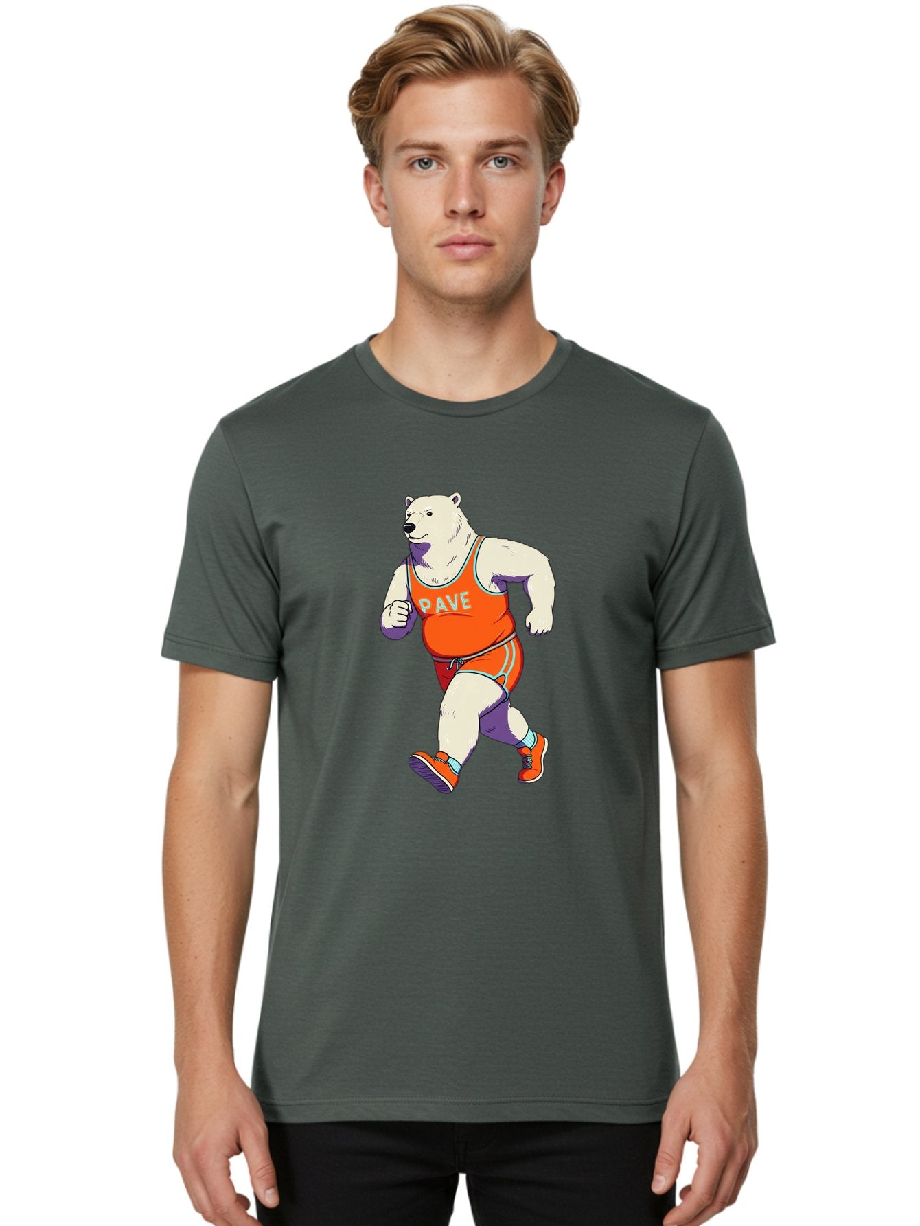 Pave-Polar-Bear Men'S Graphic Tee, 100% Cotton, Comfortable Casual Summer Wear, Machine Washable, Vintage Camera, Old Camera, Antique Camera, Black Camera, Classic Photography, Photography Equipment, Nostalgic Device, Film Camera, Camera Art Baf344 18