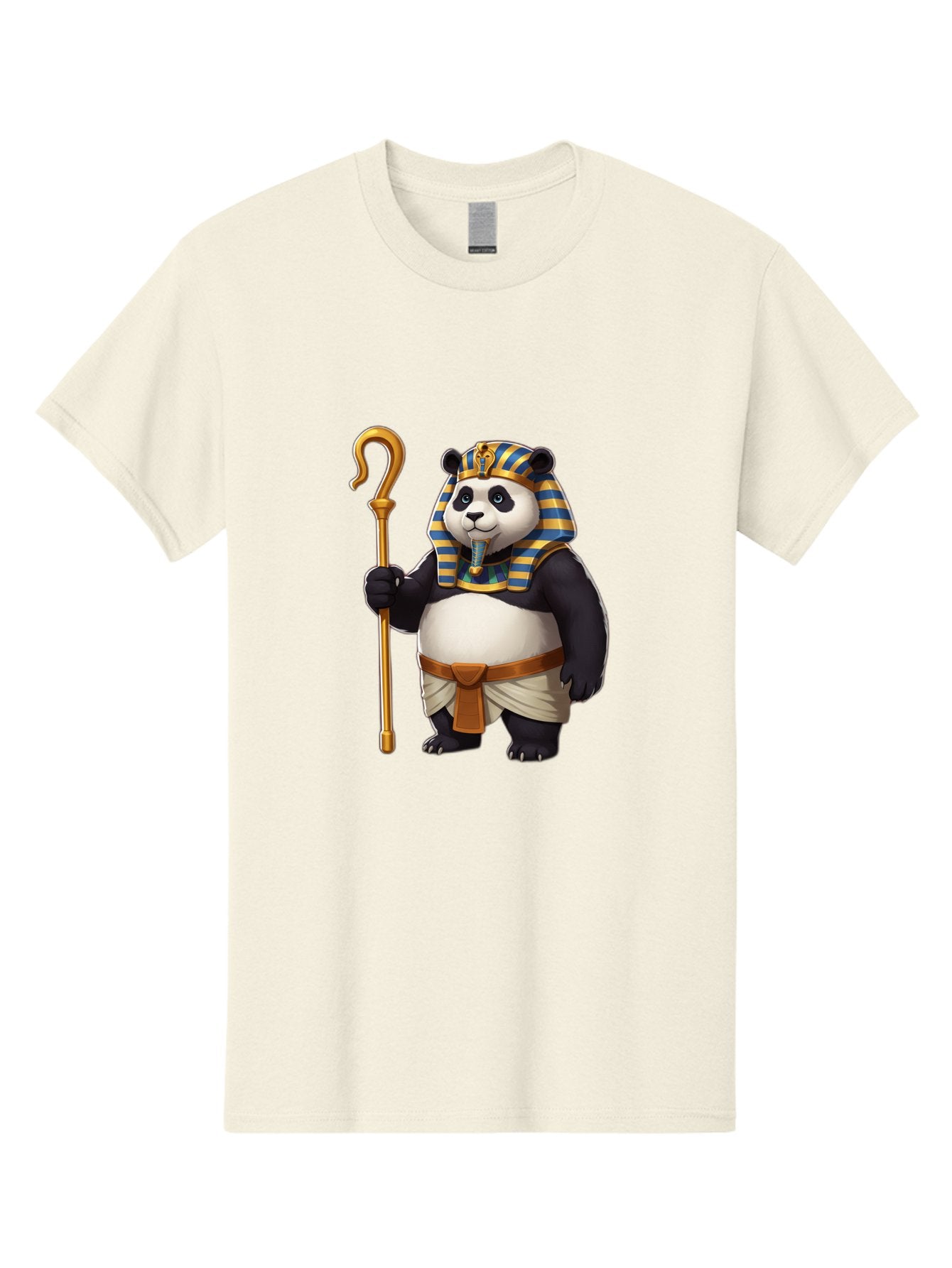 Pharaoh-Panda-1 Men'S Graphic Tee, 100% Cotton, Comfortable Casual Summer Wear, Machine Washable, Vintage Camera, Old Camera, Antique Camera, Black Camera, Classic Photography, Photography Equipment, Nostalgic Device, Film Camera, Camera Art Baf346 4