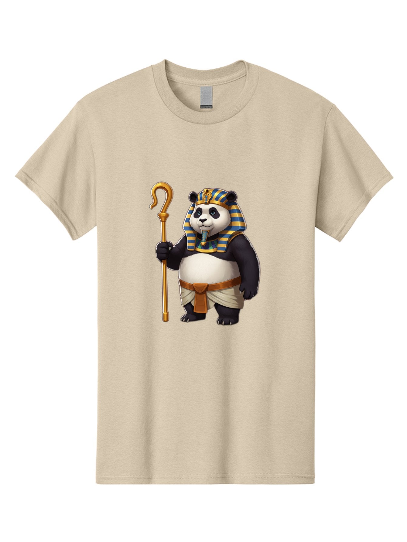 Pharaoh-Panda-1 Men'S Graphic Tee, 100% Cotton, Comfortable Casual Summer Wear, Machine Washable, Vintage Camera, Old Camera, Antique Camera, Black Camera, Classic Photography, Photography Equipment, Nostalgic Device, Film Camera, Camera Art Baf346 8