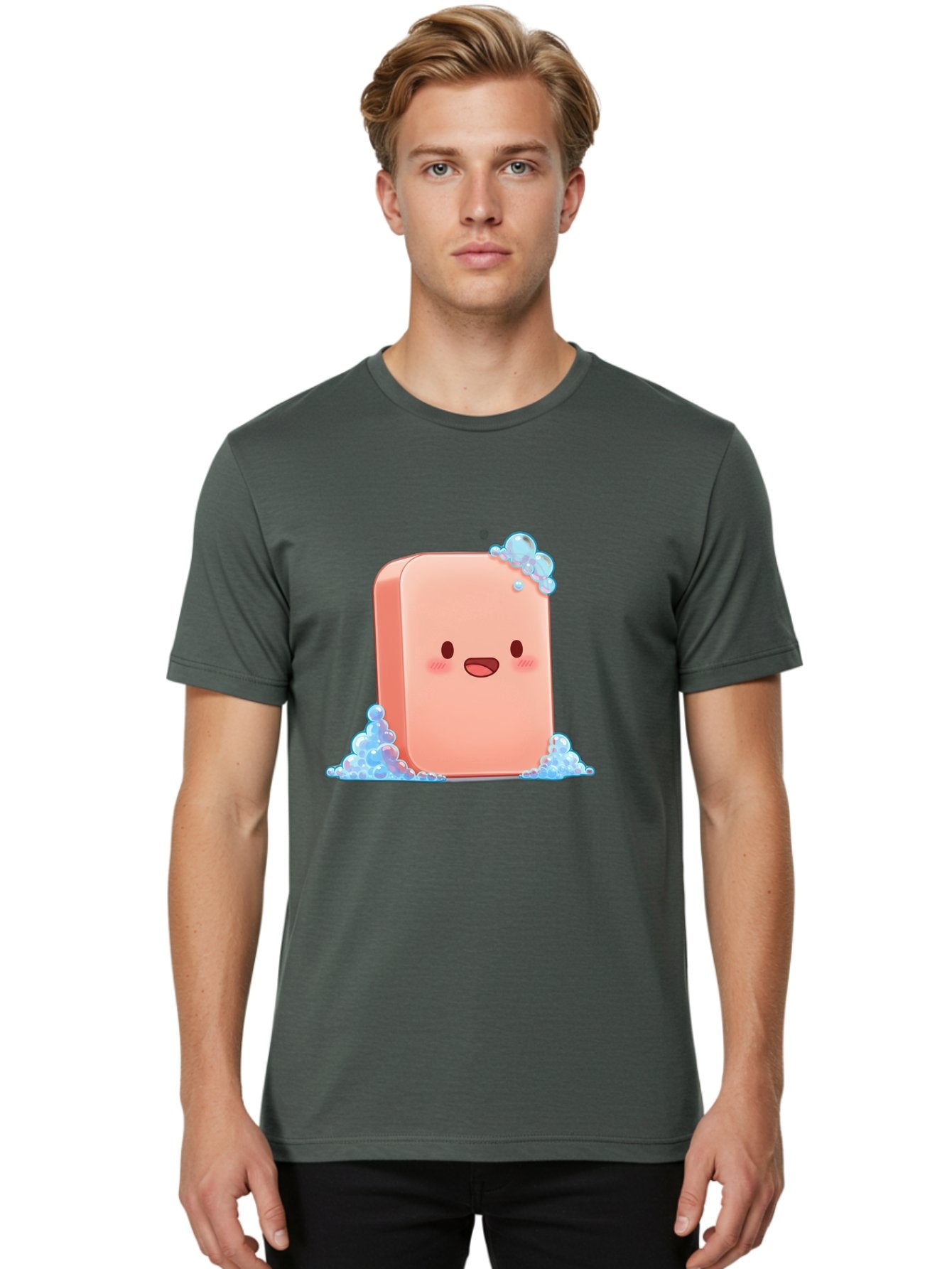 Pink-Bar-Soap Men'S Graphic Tee, 100% Cotton, Comfortable Casual Summer Wear, Machine Washable, Vintage Camera, Old Camera, Antique Camera, Black Camera, Classic Photography, Photography Equipment, Nostalgic Device, Film Camera, Camera Art Baf348 28