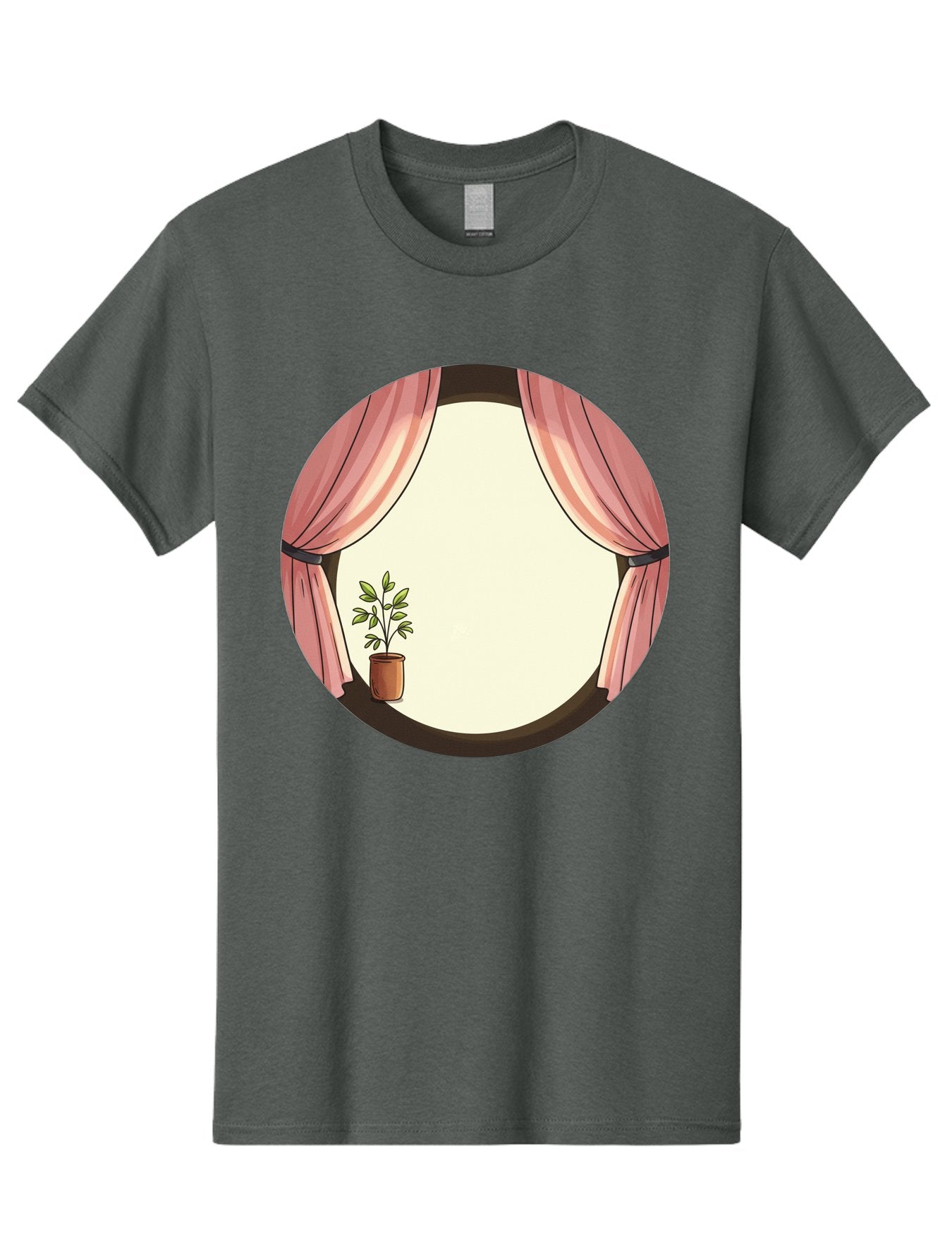 Pink-Curtain-Potted-Plant Men'S Graphic Tee, 100% Cotton, Comfortable Casual Summer Wear, Machine Washable, Vintage Camera, Old Camera, Antique Camera, Black Camera, Classic Photography, Photography Equipment, Nostalgic Device, Film Camera, Baf350 4