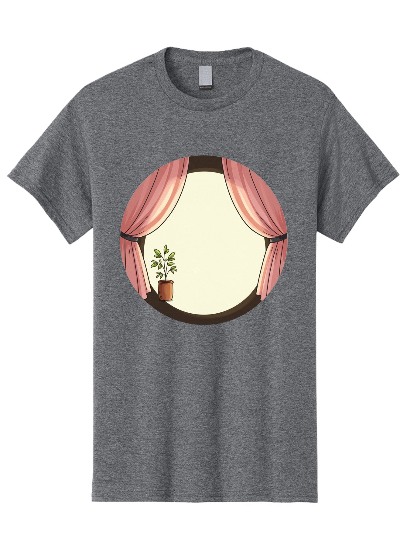 Pink-Curtain-Potted-Plant Men'S Graphic Tee, 100% Cotton, Comfortable Casual Summer Wear, Machine Washable, Vintage Camera, Old Camera, Antique Camera, Black Camera, Classic Photography, Photography Equipment, Nostalgic Device, Film Camera, Baf350 14