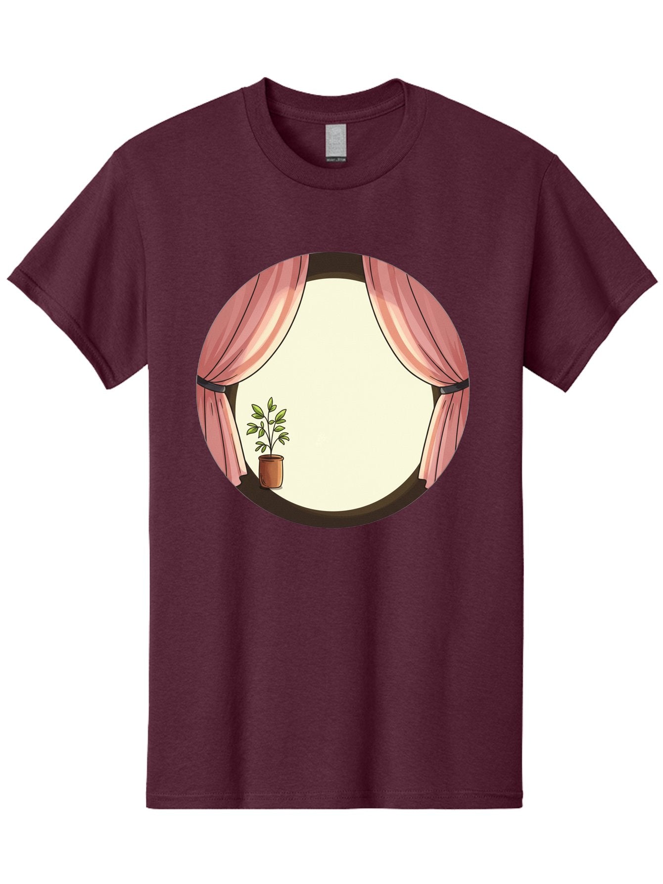 Pink-Curtain-Potted-Plant Men'S Graphic Tee, 100% Cotton, Comfortable Casual Summer Wear, Machine Washable, Vintage Camera, Old Camera, Antique Camera, Black Camera, Classic Photography, Photography Equipment, Nostalgic Device, Film Camera, Baf350 8