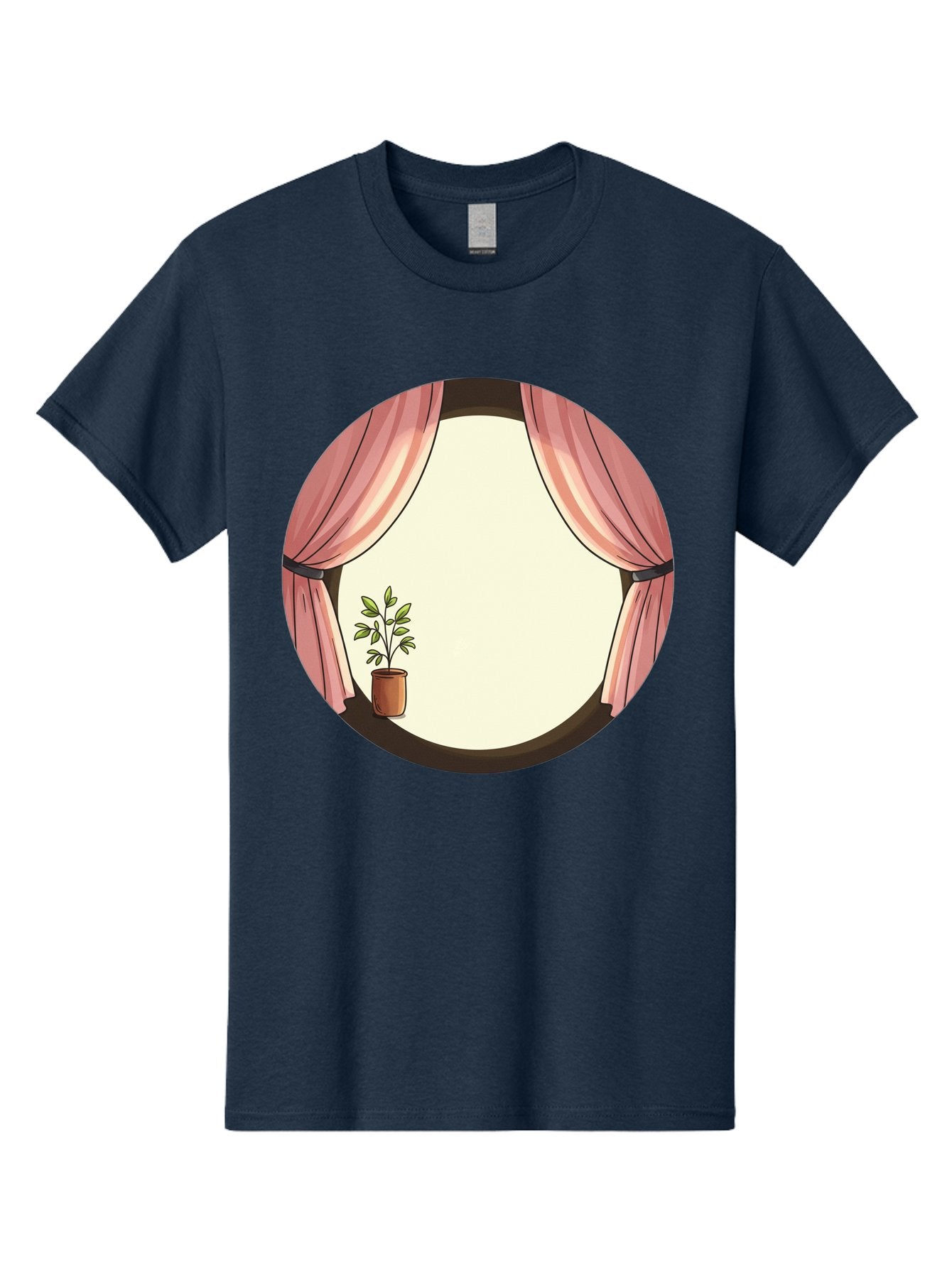 Pink-Curtain-Potted-Plant Men'S Graphic Tee, 100% Cotton, Comfortable Casual Summer Wear, Machine Washable, Vintage Camera, Old Camera, Antique Camera, Black Camera, Classic Photography, Photography Equipment, Nostalgic Device, Film Camera, Baf350 9