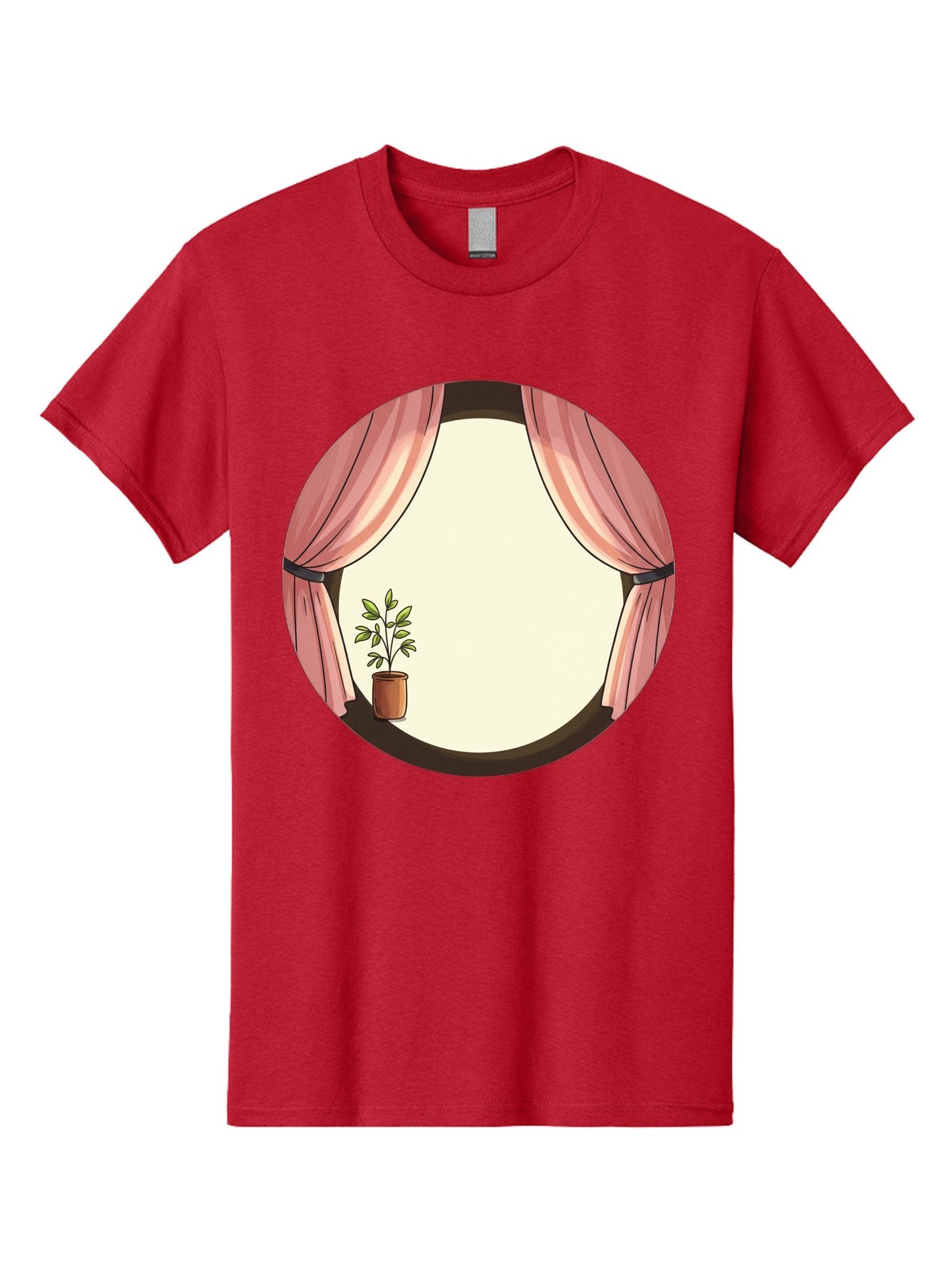 Pink-Curtain-Potted-Plant Men'S Graphic Tee, 100% Cotton, Comfortable Casual Summer Wear, Machine Washable, Vintage Camera, Old Camera, Antique Camera, Black Camera, Classic Photography, Photography Equipment, Nostalgic Device, Film Camera, Baf350 3