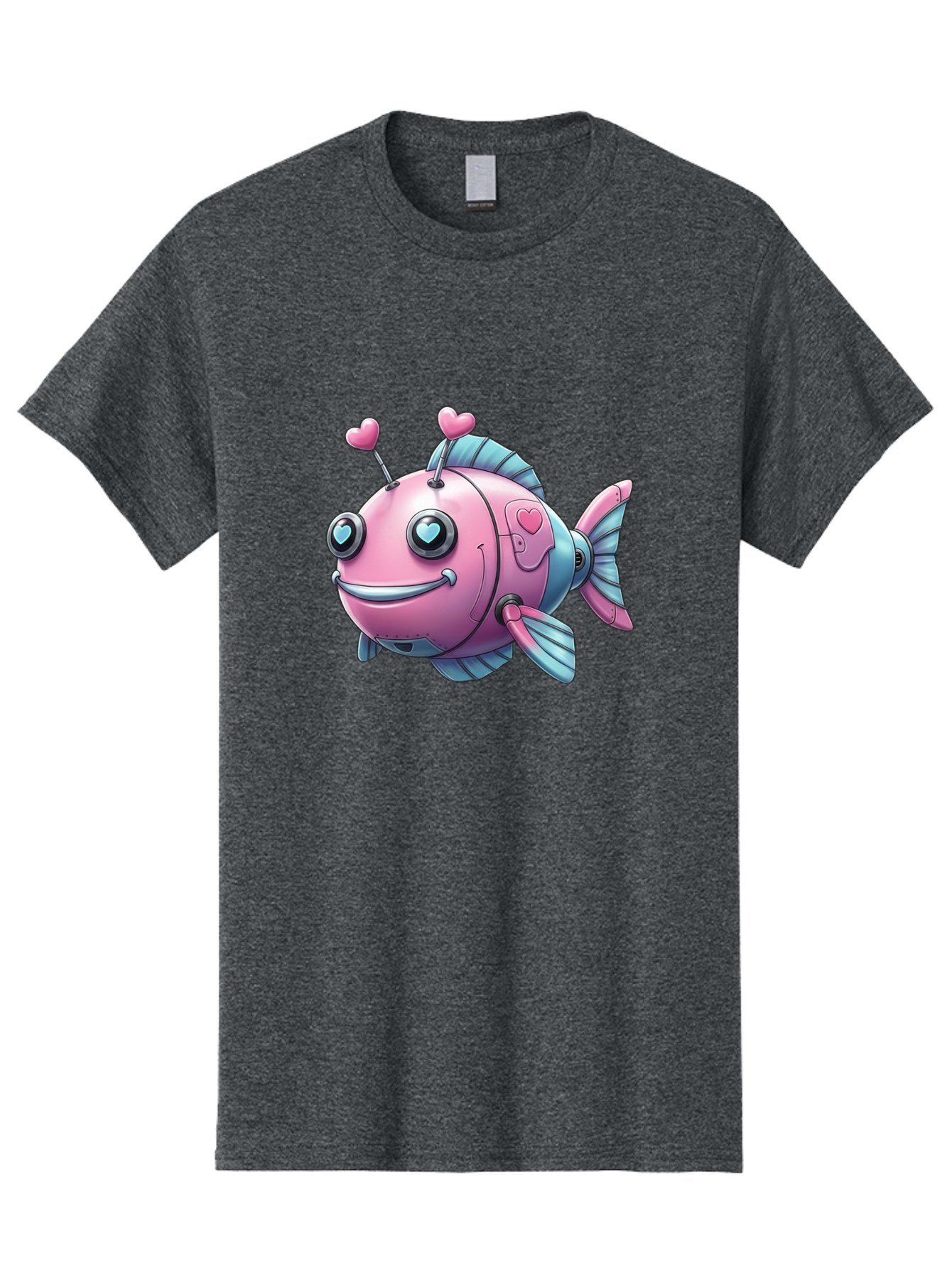 Pink-Robot-Fish Men'S Graphic Tee, 100% Cotton, Comfortable Casual Summer Wear, Machine Washable, Vintage Camera, Old Camera, Antique Camera, Black Camera, Classic Photography, Photography Equipment, Nostalgic Device, Film Camera, Camera Art Baf354