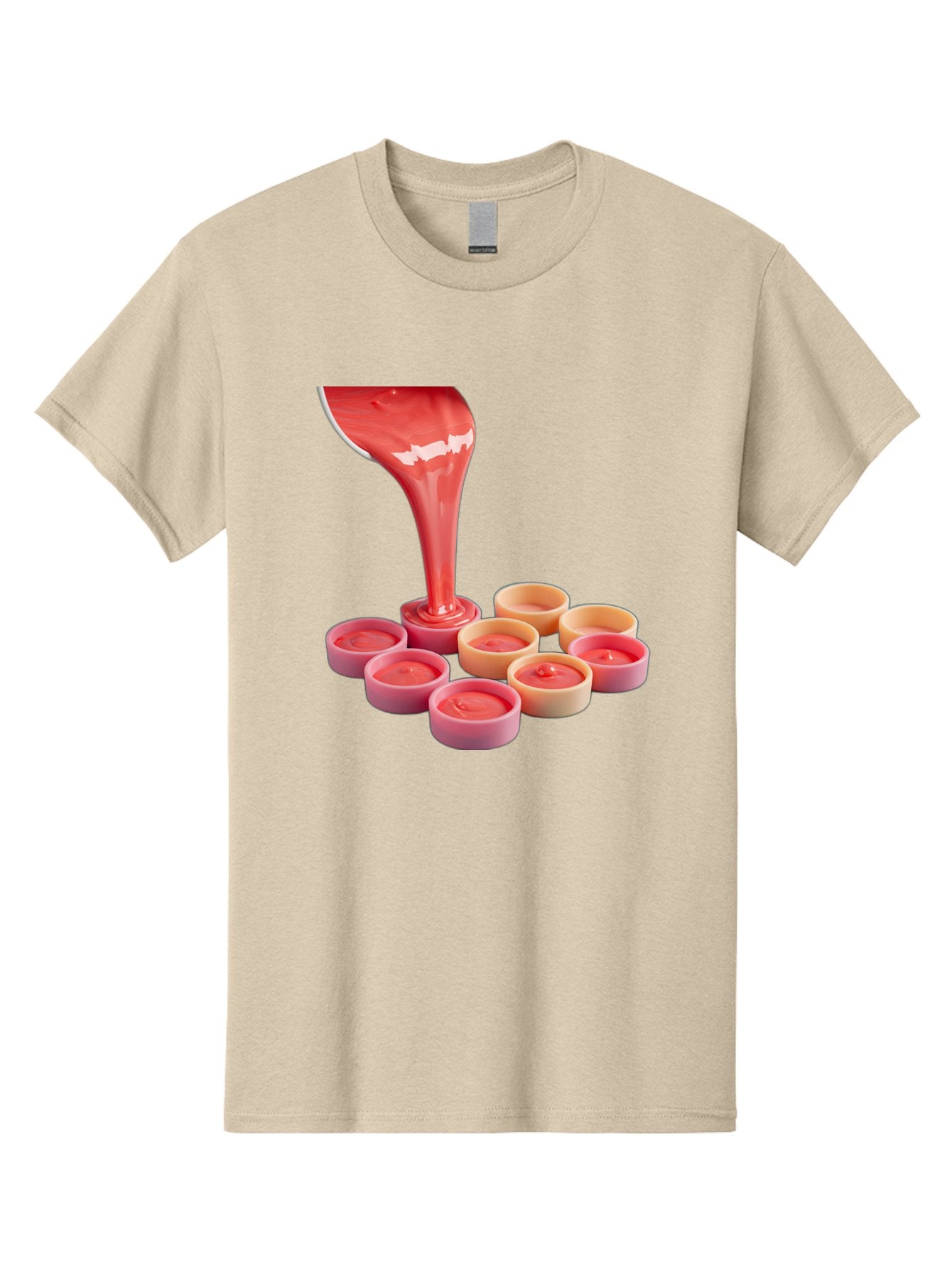 Pink-Sauce-Pouring-Into-Containers Men'S Graphic Tee, 100% Cotton, Comfortable Casual Summer Wear, Machine Washable, Vintage Camera, Old Camera, Antique Camera, Black Camera, Classic Photography, Photography Equipment, Nostalgic Device, Baf355 4