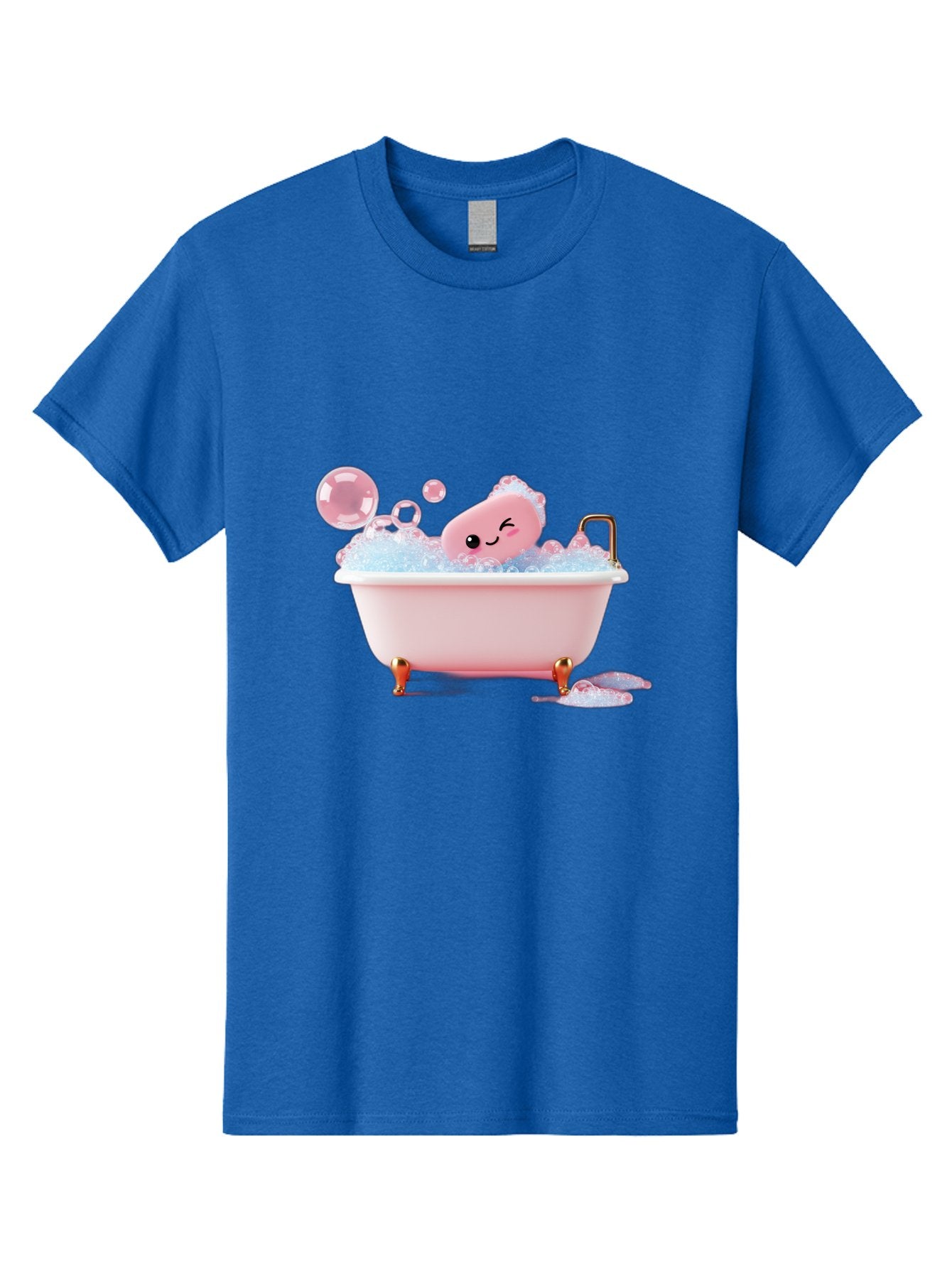 Pink-Soap-Character-In-Bathtub Men'S Graphic Tee, 100% Cotton, Comfortable Casual Summer Wear, Machine Washable, Vintage Camera, Old Camera, Antique Camera, Black Camera, Classic Photography, Photography Equipment, Nostalgic Device, Baf357 7