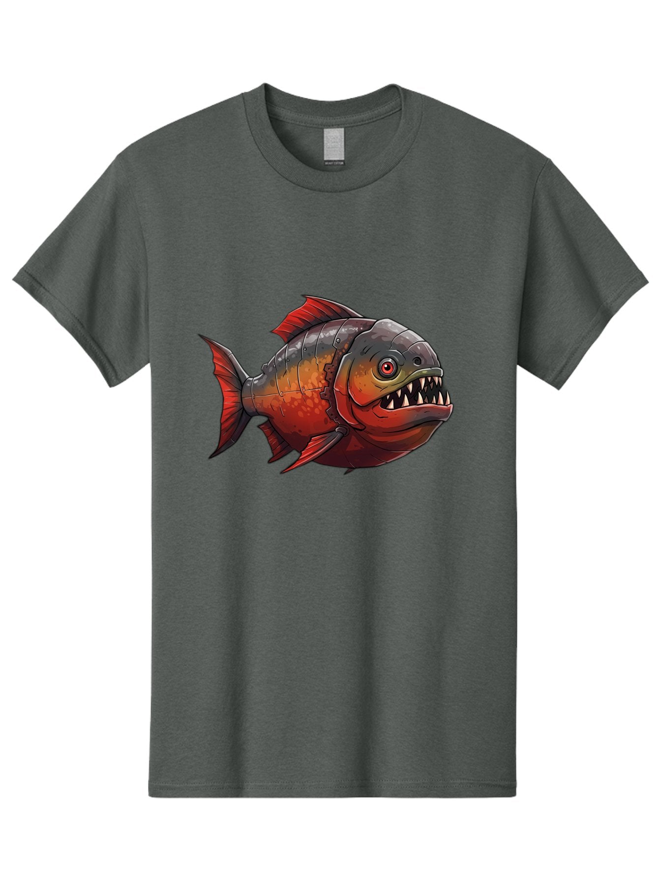 Piranha Men'S Graphic Tee, 100% Cotton, Comfortable Casual Summer Wear, Machine Washable, Vintage Camera, Old Camera, Antique Camera, Black Camera, Classic Photography, Photography Equipment, Nostalgic Device, Film Camera, Camera Art Baf360 12