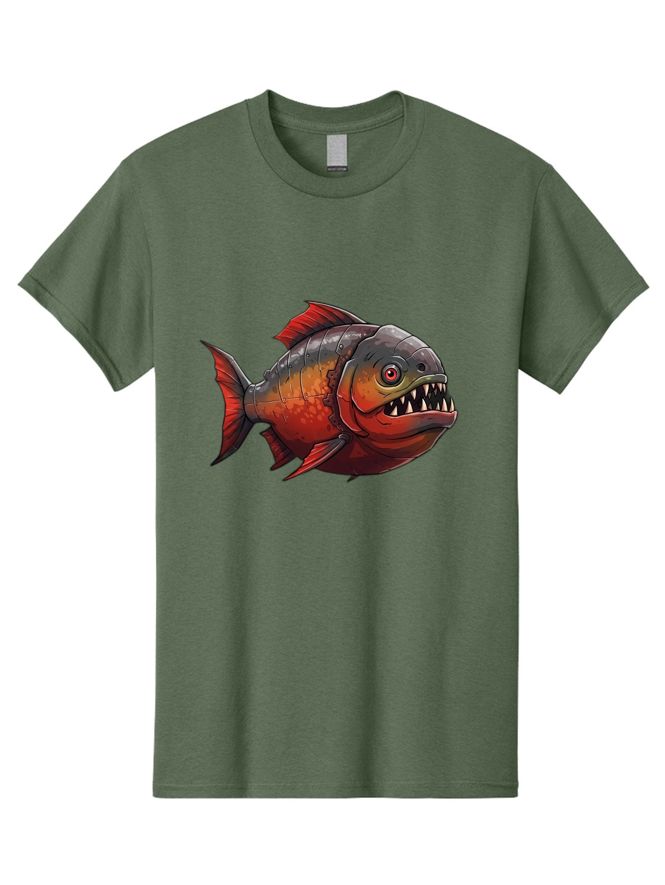Piranha Men'S Graphic Tee, 100% Cotton, Comfortable Casual Summer Wear, Machine Washable, Vintage Camera, Old Camera, Antique Camera, Black Camera, Classic Photography, Photography Equipment, Nostalgic Device, Film Camera, Camera Art Baf360 4