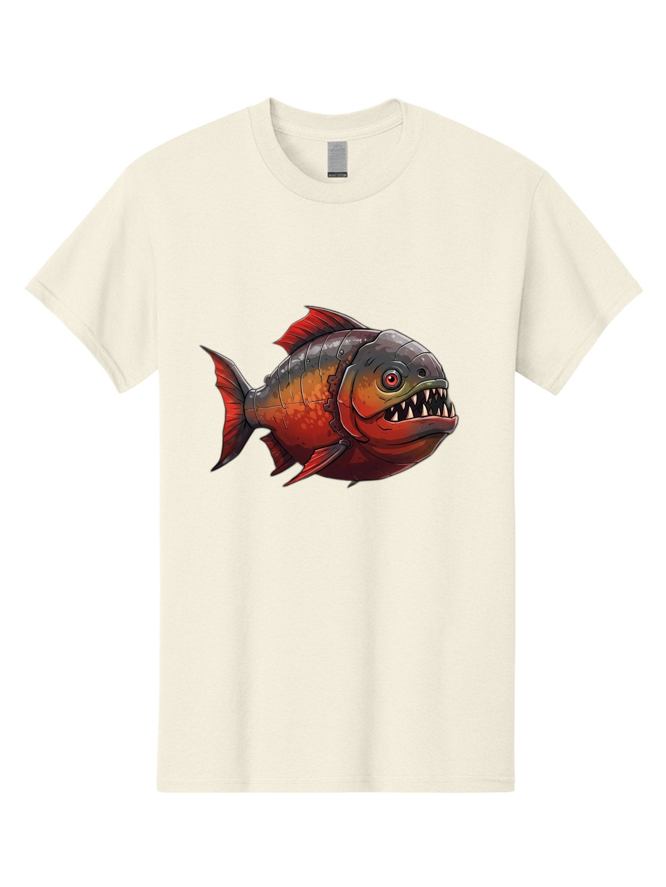 Piranha Men'S Graphic Tee, 100% Cotton, Comfortable Casual Summer Wear, Machine Washable, Vintage Camera, Old Camera, Antique Camera, Black Camera, Classic Photography, Photography Equipment, Nostalgic Device, Film Camera, Camera Art Baf360 5