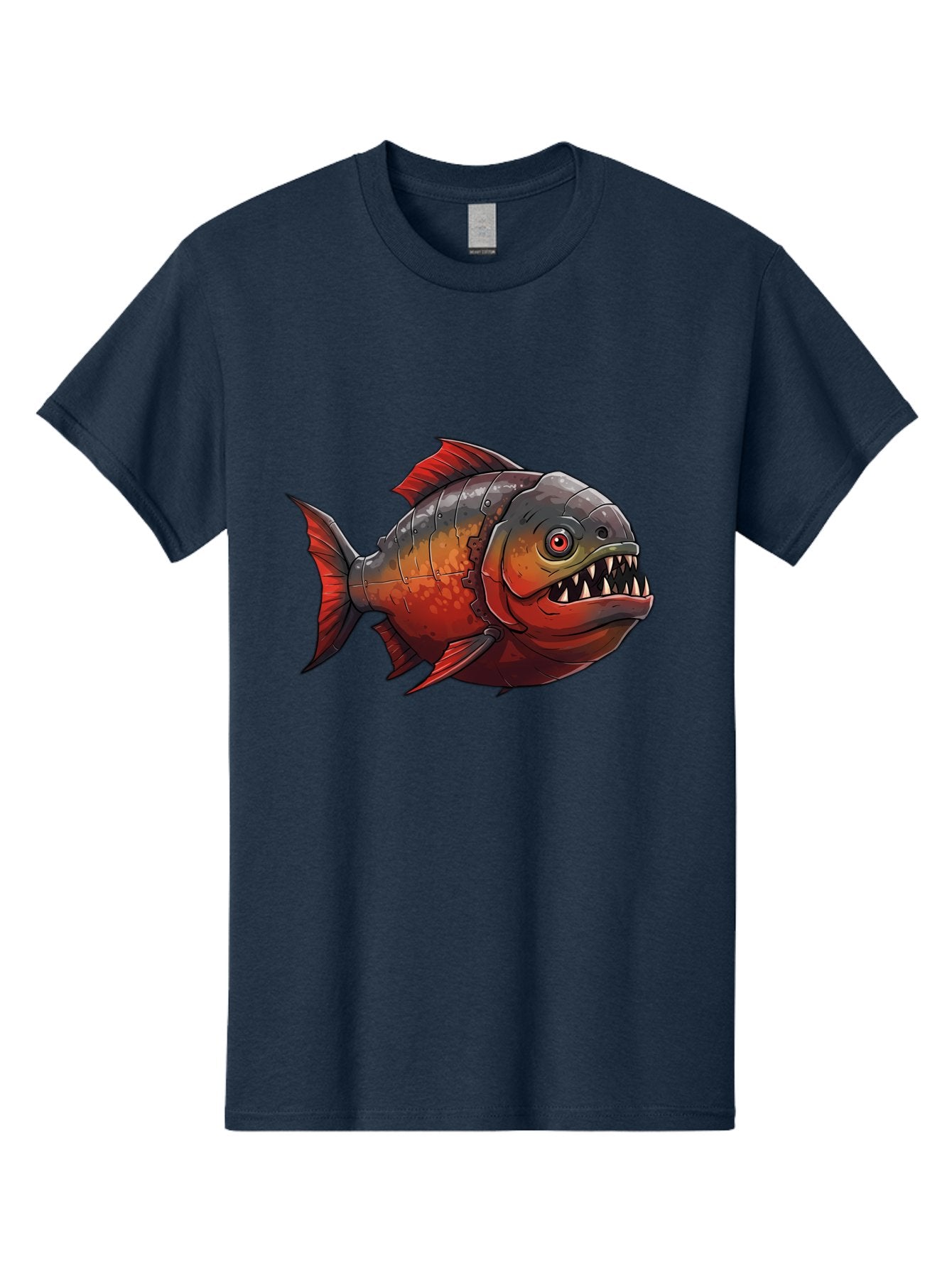 Piranha Men'S Graphic Tee, 100% Cotton, Comfortable Casual Summer Wear, Machine Washable, Vintage Camera, Old Camera, Antique Camera, Black Camera, Classic Photography, Photography Equipment, Nostalgic Device, Film Camera, Camera Art Baf360 14