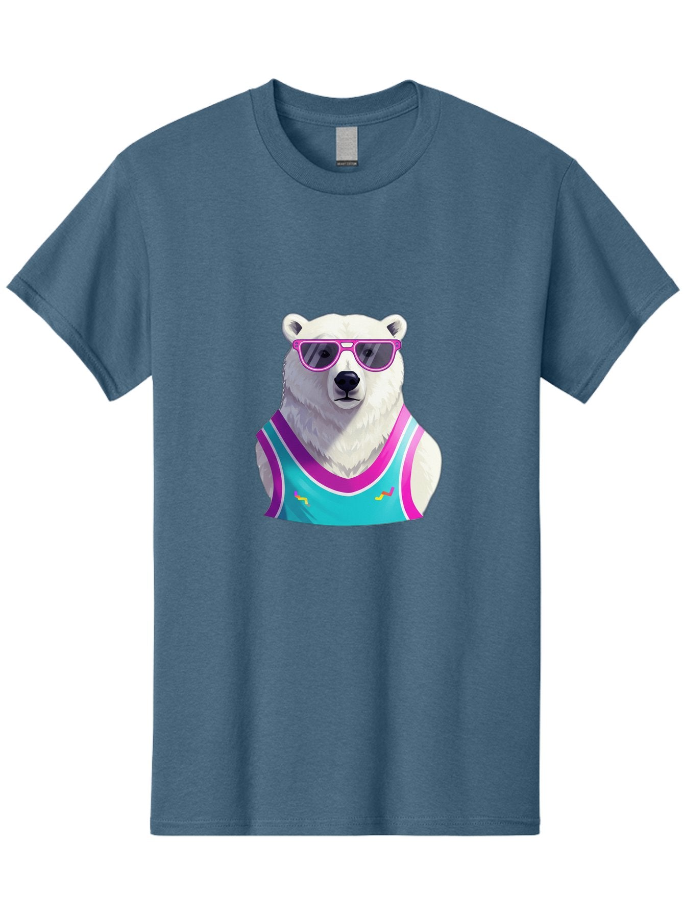 Polar-Bear-1 Men'S Graphic Tee, 100% Cotton, Comfortable Casual Summer Wear, Machine Washable, Vintage Camera, Old Camera, Antique Camera, Black Camera, Classic Photography, Photography Equipment, Nostalgic Device, Film Camera, Camera Art Baf362 14
