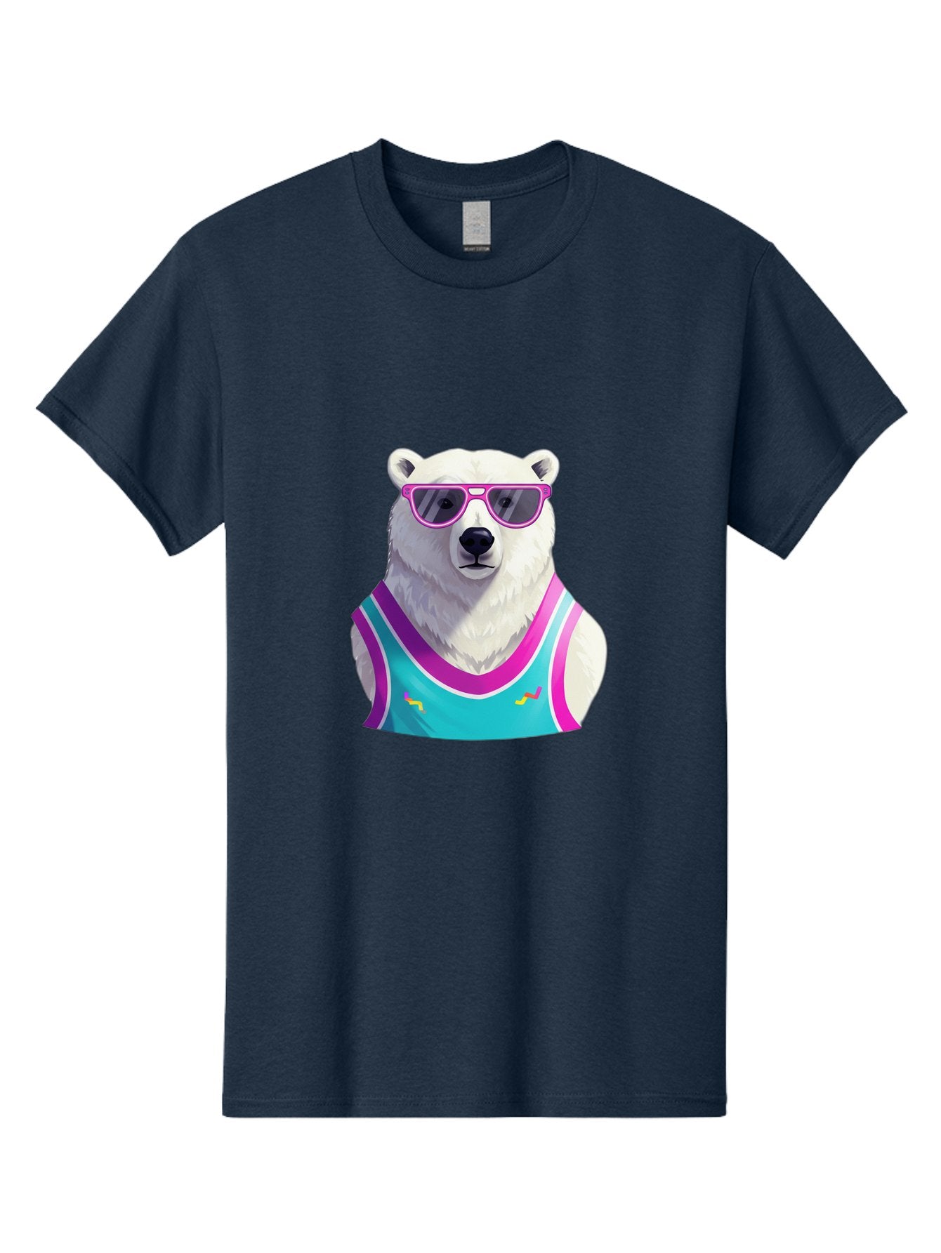 Polar-Bear-1 Men'S Graphic Tee, 100% Cotton, Comfortable Casual Summer Wear, Machine Washable, Vintage Camera, Old Camera, Antique Camera, Black Camera, Classic Photography, Photography Equipment, Nostalgic Device, Film Camera, Camera Art Baf362 4