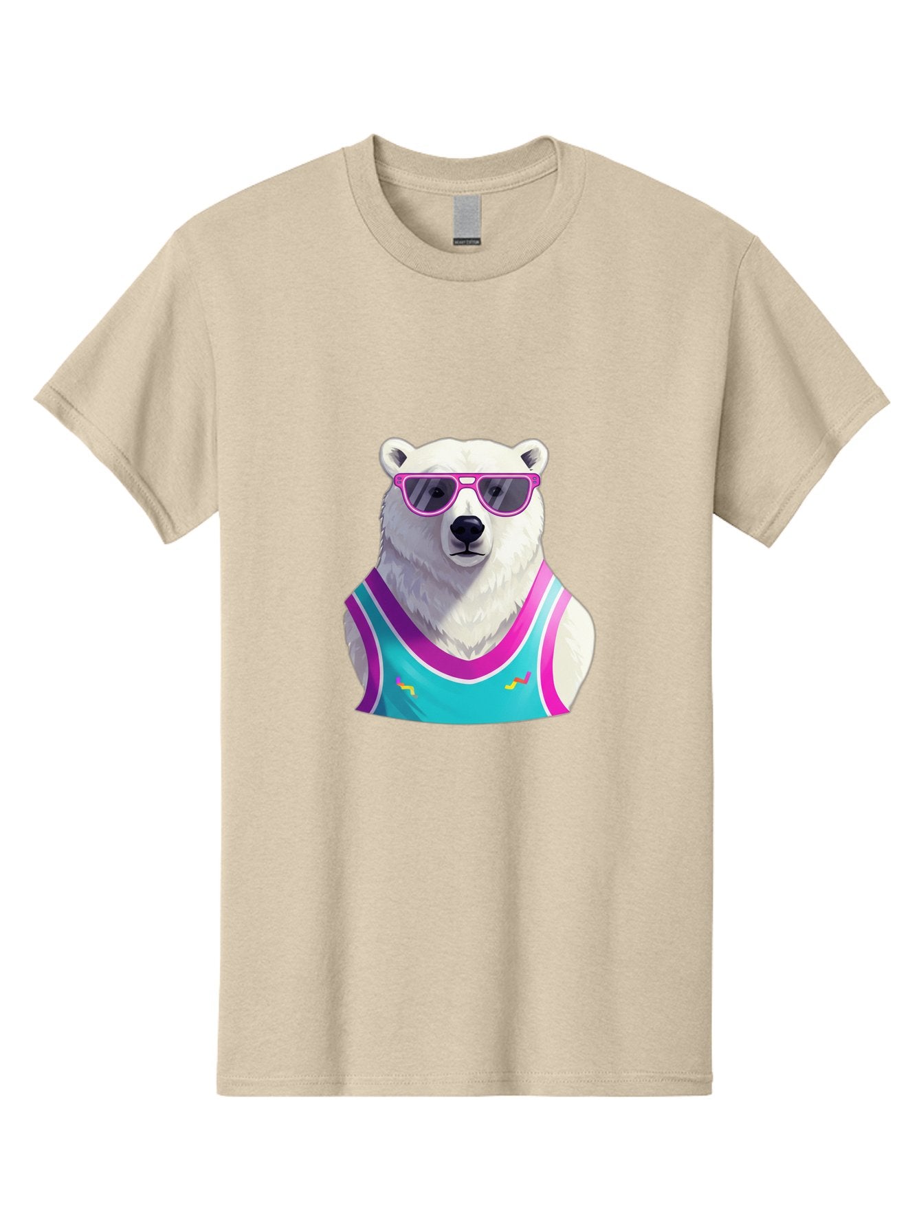 Polar-Bear-1 Men'S Graphic Tee, 100% Cotton, Comfortable Casual Summer Wear, Machine Washable, Vintage Camera, Old Camera, Antique Camera, Black Camera, Classic Photography, Photography Equipment, Nostalgic Device, Film Camera, Camera Art Baf362 5