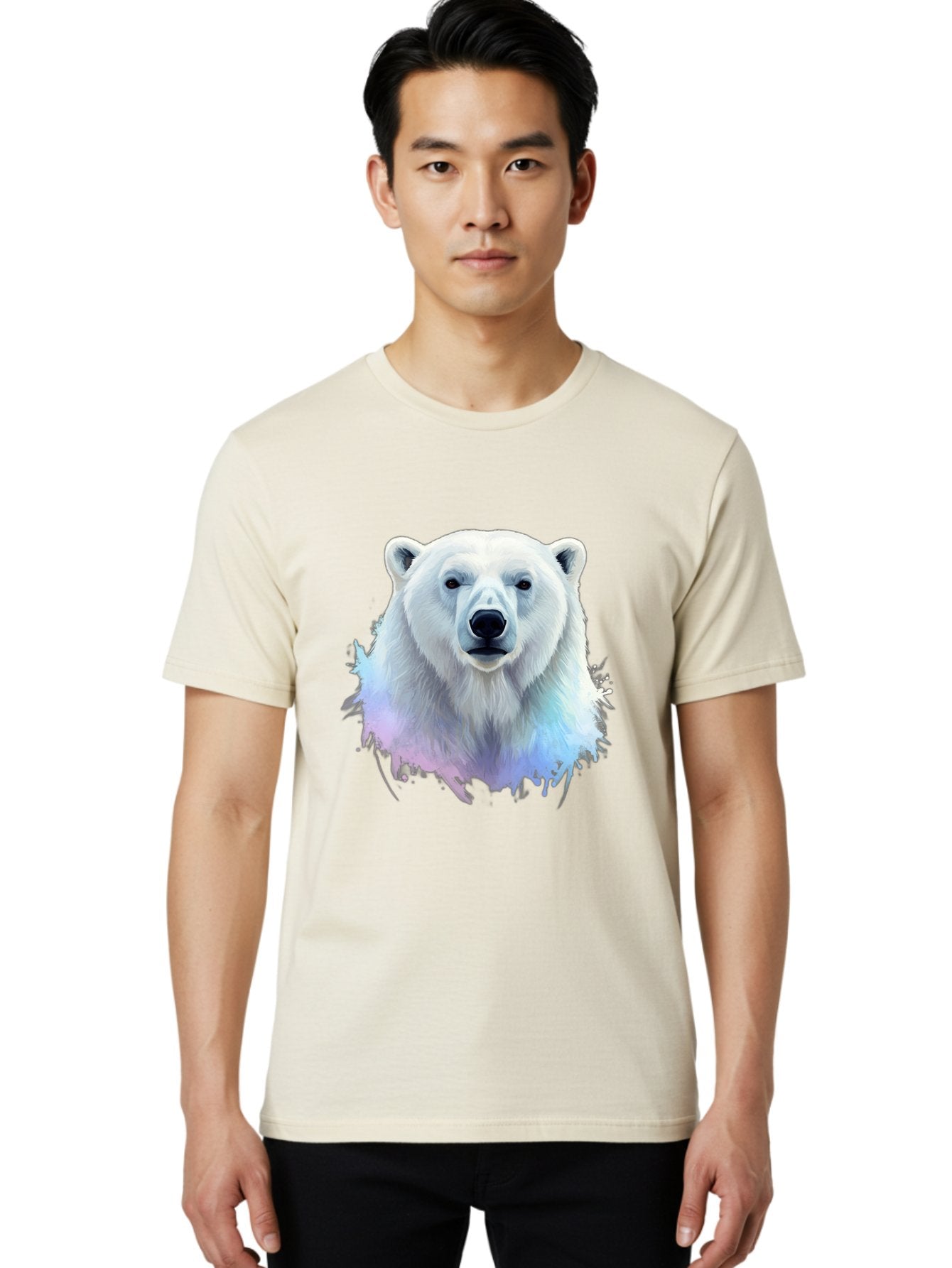 Polar-Bear-15 Men'S Graphic Tee, 100% Cotton, Comfortable Casual Summer Wear, Machine Washable, Vintage Camera, Old Camera, Antique Camera, Black Camera, Classic Photography, Photography Equipment, Nostalgic Device, Film Camera, Camera Art Baf368 26