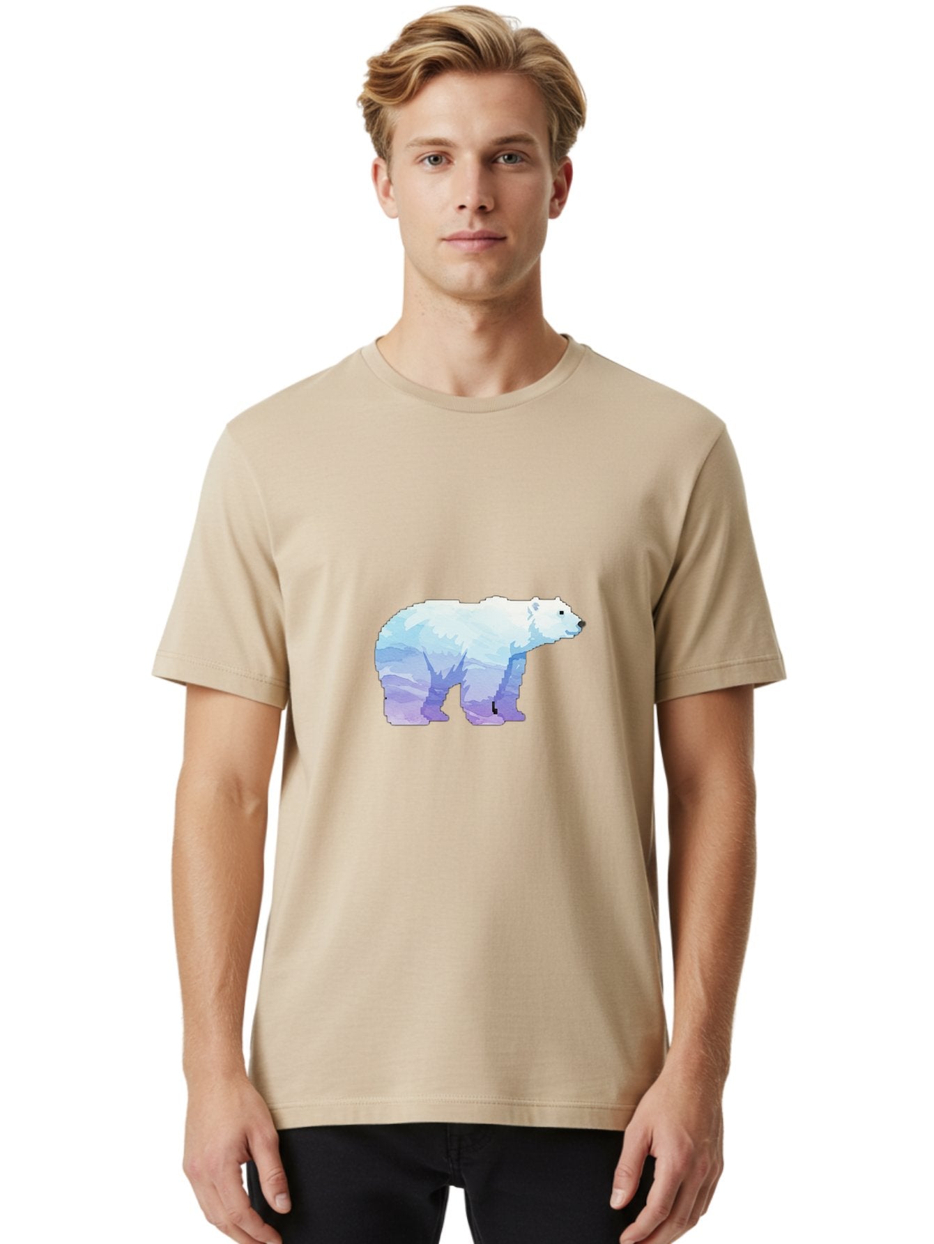 Polar-Bear-16 Men'S Graphic Tee, 100% Cotton, Comfortable Casual Summer Wear, Machine Washable, Vintage Camera, Old Camera, Antique Camera, Black Camera, Classic Photography, Photography Equipment, Nostalgic Device, Film Camera, Camera Art Baf369 26