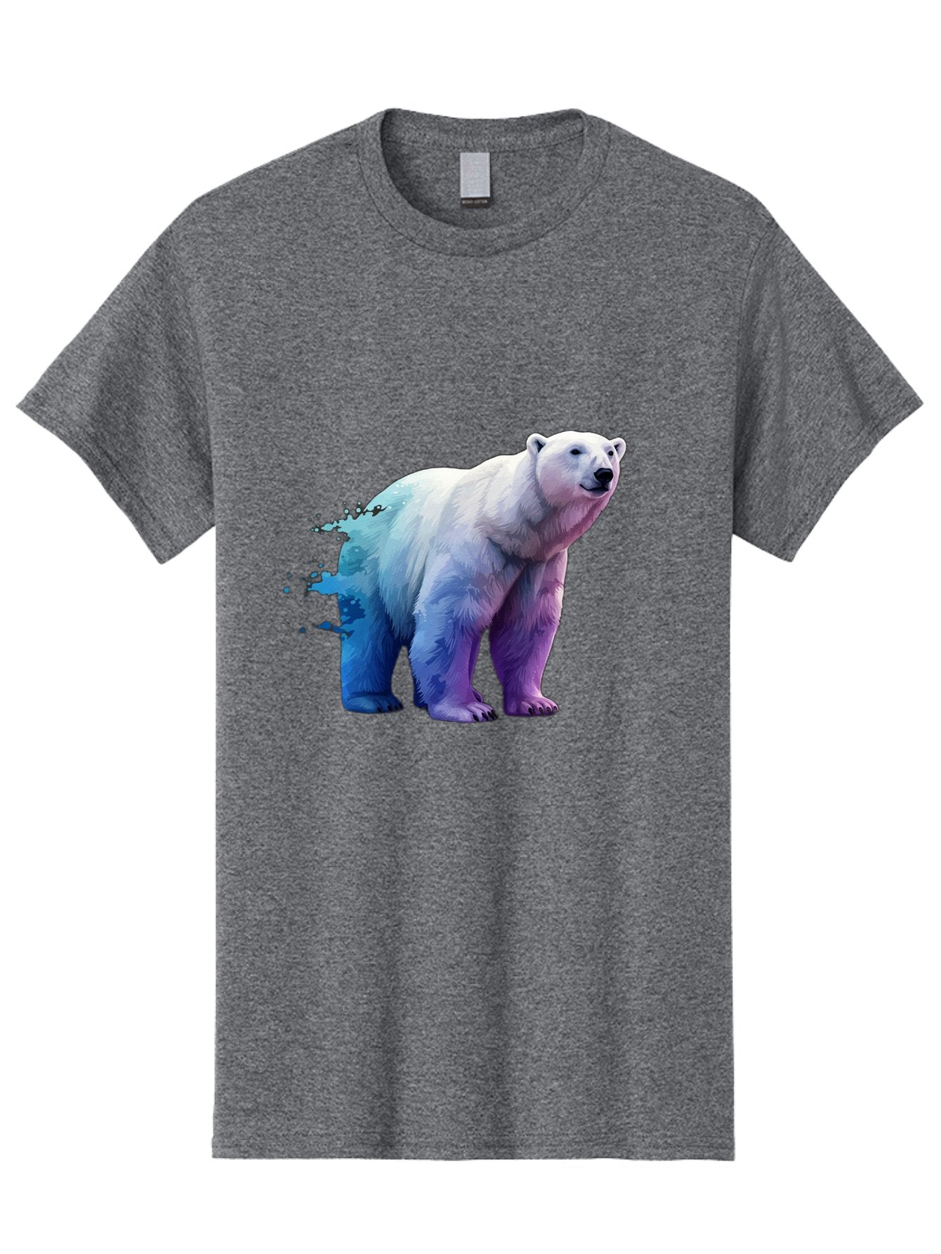 Polar-Bear-17 Men'S Graphic Tee, 100% Cotton, Comfortable Casual Summer Wear, Machine Washable, Vintage Camera, Old Camera, Antique Camera, Black Camera, Classic Photography, Photography Equipment, Nostalgic Device, Film Camera, Camera Art Baf370 5