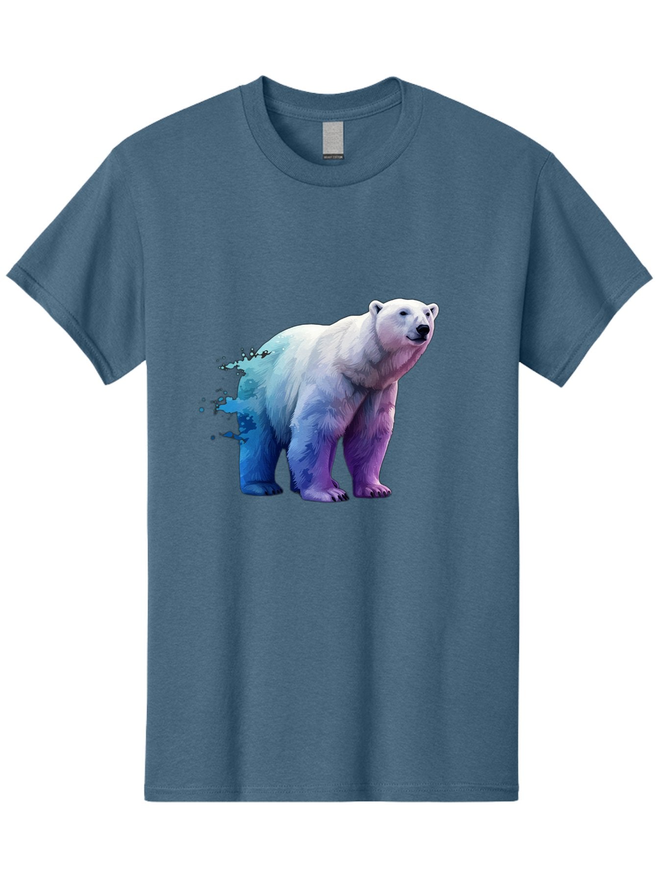 Polar-Bear-17 Men'S Graphic Tee, 100% Cotton, Comfortable Casual Summer Wear, Machine Washable, Vintage Camera, Old Camera, Antique Camera, Black Camera, Classic Photography, Photography Equipment, Nostalgic Device, Film Camera, Camera Art Baf370 11
