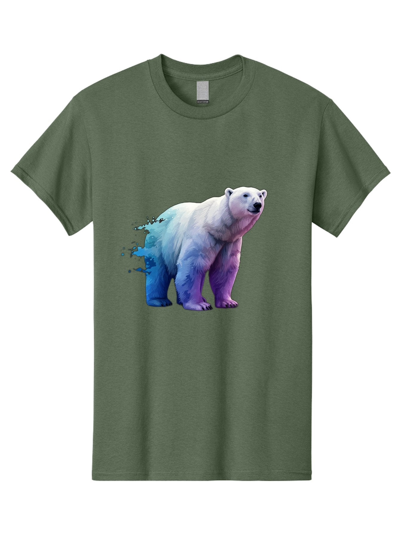 Polar-Bear-17 Men'S Graphic Tee, 100% Cotton, Comfortable Casual Summer Wear, Machine Washable, Vintage Camera, Old Camera, Antique Camera, Black Camera, Classic Photography, Photography Equipment, Nostalgic Device, Film Camera, Camera Art Baf370 8