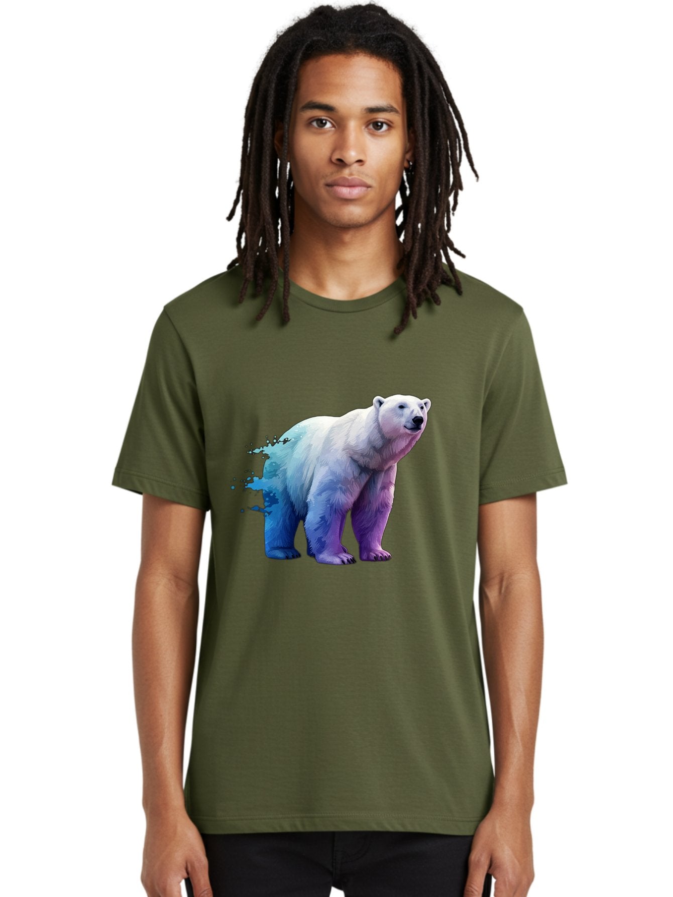 Polar-Bear-17 Men'S Graphic Tee, 100% Cotton, Comfortable Casual Summer Wear, Machine Washable, Vintage Camera, Old Camera, Antique Camera, Black Camera, Classic Photography, Photography Equipment, Nostalgic Device, Film Camera, Camera Art Baf370 25