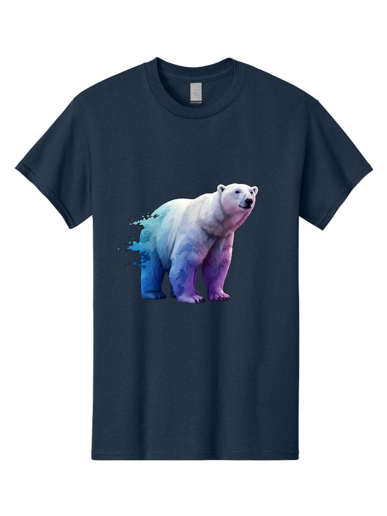 Polar-Bear-17 Men'S Graphic Tee, 100% Cotton, Comfortable Casual Summer Wear, Machine Washable, Vintage Camera, Old Camera, Antique Camera, Black Camera, Classic Photography, Photography Equipment, Nostalgic Device, Film Camera, Camera Art Baf370 15