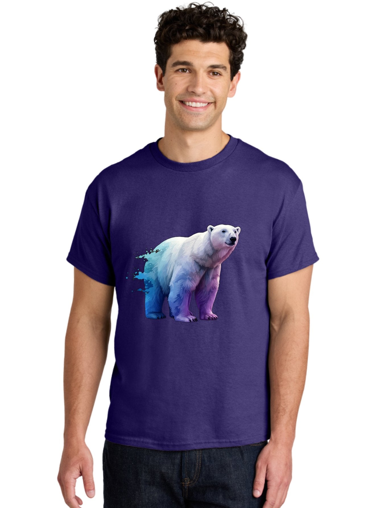 Polar-Bear-17 Men'S Graphic Tee, 100% Cotton, Comfortable Casual Summer Wear, Machine Washable, Vintage Camera, Old Camera, Antique Camera, Black Camera, Classic Photography, Photography Equipment, Nostalgic Device, Film Camera, Camera Art Baf370 29