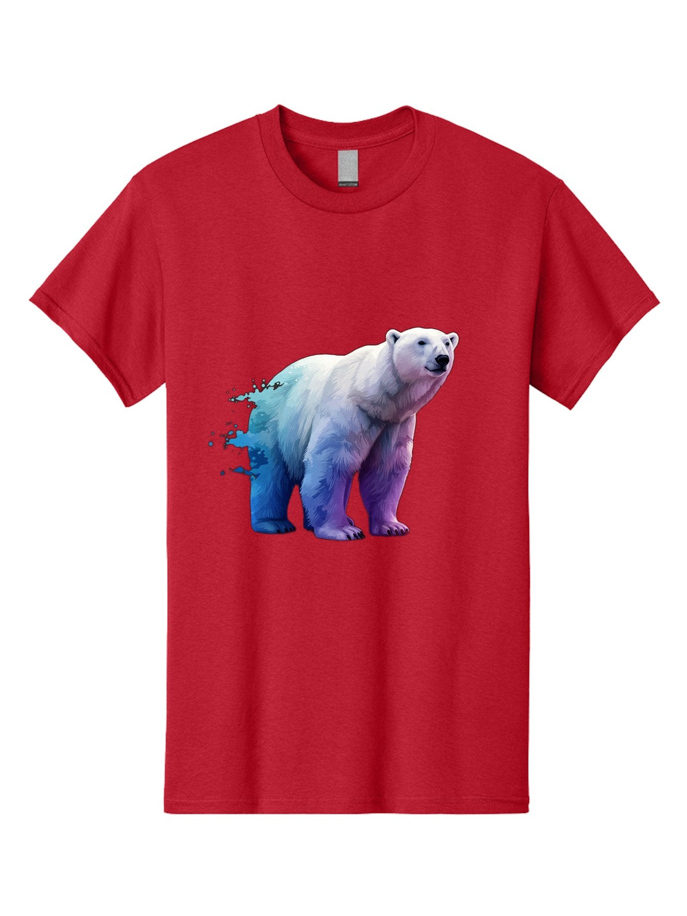 Polar-Bear-17 Men'S Graphic Tee, 100% Cotton, Comfortable Casual Summer Wear, Machine Washable, Vintage Camera, Old Camera, Antique Camera, Black Camera, Classic Photography, Photography Equipment, Nostalgic Device, Film Camera, Camera Art Baf370