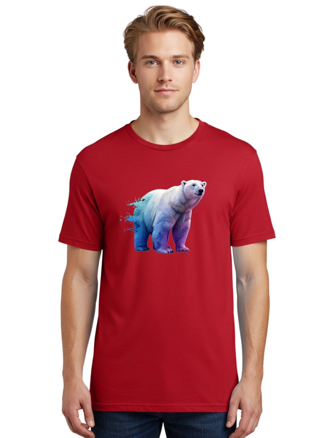 Polar-Bear-17 Men'S Graphic Tee, 100% Cotton, Comfortable Casual Summer Wear, Machine Washable, Vintage Camera, Old Camera, Antique Camera, Black Camera, Classic Photography, Photography Equipment, Nostalgic Device, Film Camera, Camera Art Baf370 21