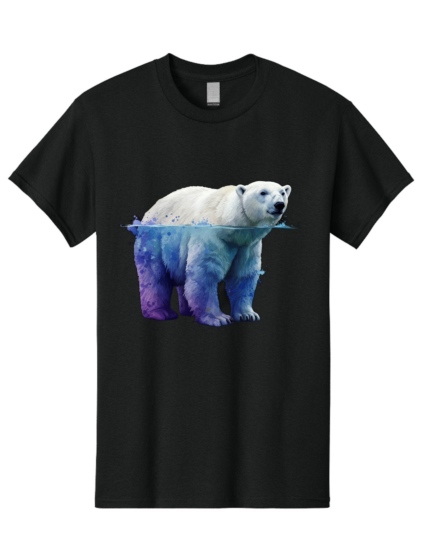 Polar-Bear-18 Men'S Graphic Tee, 100% Cotton, Comfortable Casual Summer Wear, Machine Washable, Vintage Camera, Old Camera, Antique Camera, Black Camera, Classic Photography, Photography Equipment, Nostalgic Device, Film Camera, Camera Art Baf371 14