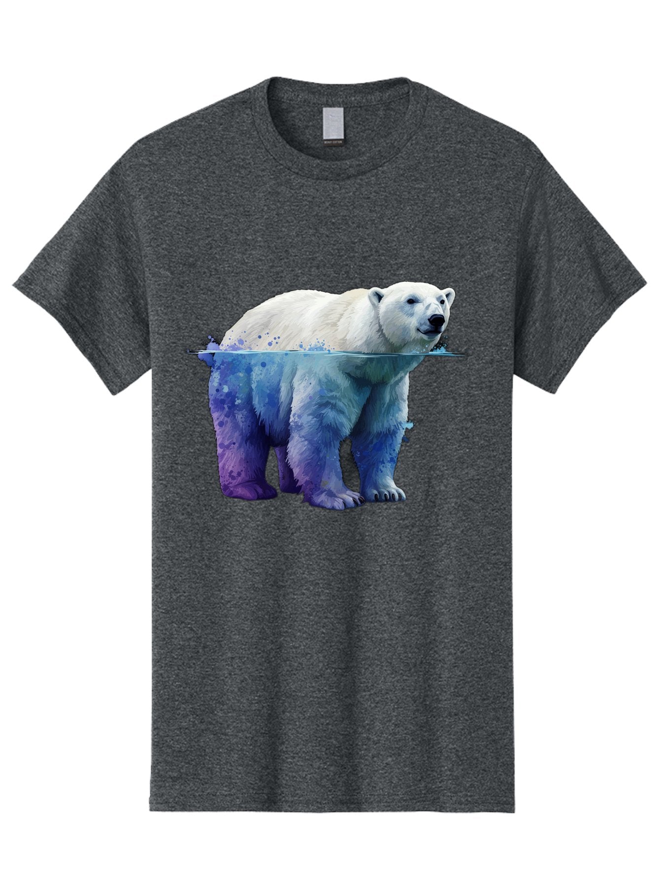 Polar-Bear-18 Men'S Graphic Tee, 100% Cotton, Comfortable Casual Summer Wear, Machine Washable, Vintage Camera, Old Camera, Antique Camera, Black Camera, Classic Photography, Photography Equipment, Nostalgic Device, Film Camera, Camera Art Baf371 5