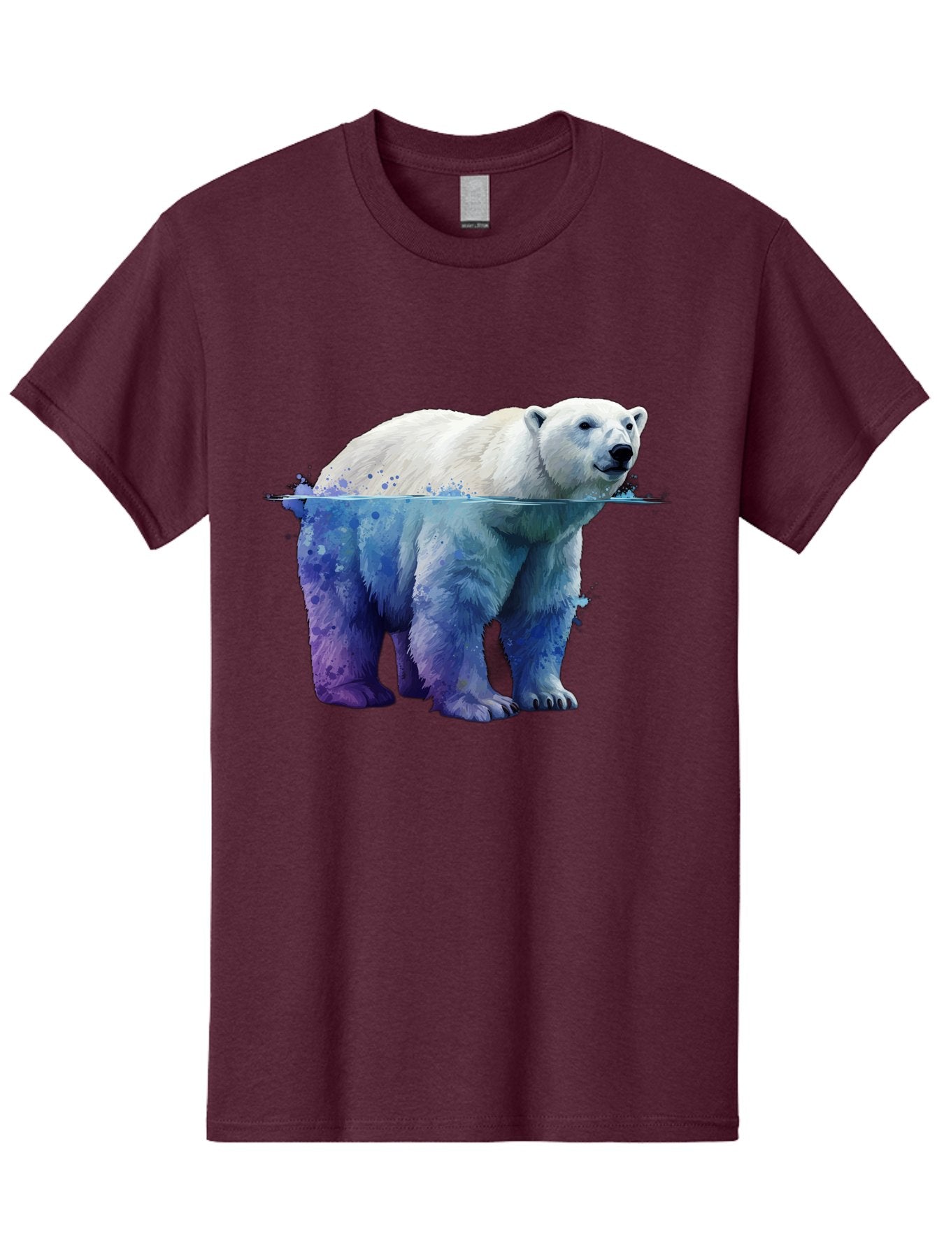 Polar-Bear-18 Men'S Graphic Tee, 100% Cotton, Comfortable Casual Summer Wear, Machine Washable, Vintage Camera, Old Camera, Antique Camera, Black Camera, Classic Photography, Photography Equipment, Nostalgic Device, Film Camera, Camera Art Baf371 7