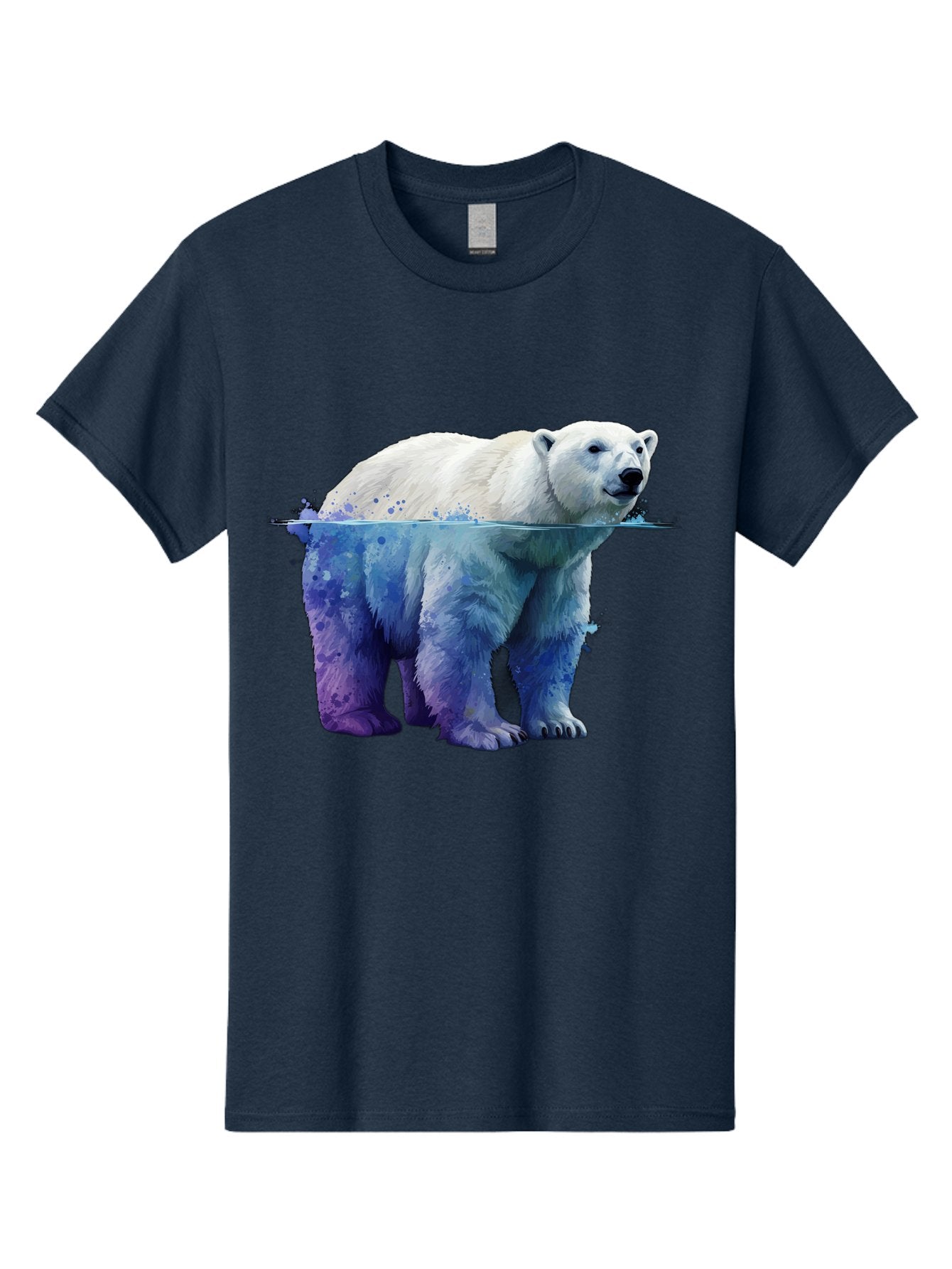 Polar-Bear-18 Men'S Graphic Tee, 100% Cotton, Comfortable Casual Summer Wear, Machine Washable, Vintage Camera, Old Camera, Antique Camera, Black Camera, Classic Photography, Photography Equipment, Nostalgic Device, Film Camera, Camera Art Baf371 3