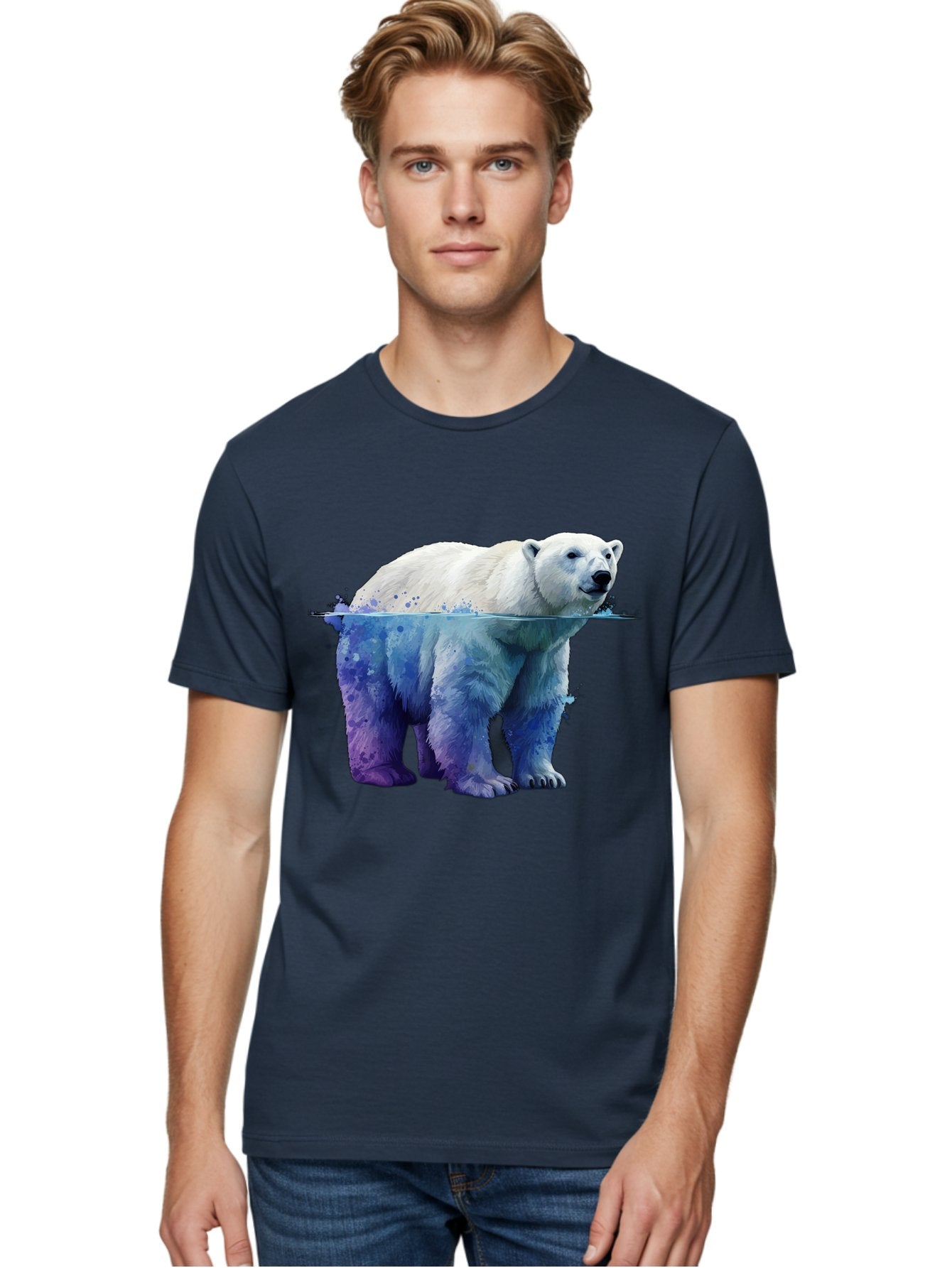 Polar-Bear-18 Men'S Graphic Tee, 100% Cotton, Comfortable Casual Summer Wear, Machine Washable, Vintage Camera, Old Camera, Antique Camera, Black Camera, Classic Photography, Photography Equipment, Nostalgic Device, Film Camera, Camera Art Baf371 22