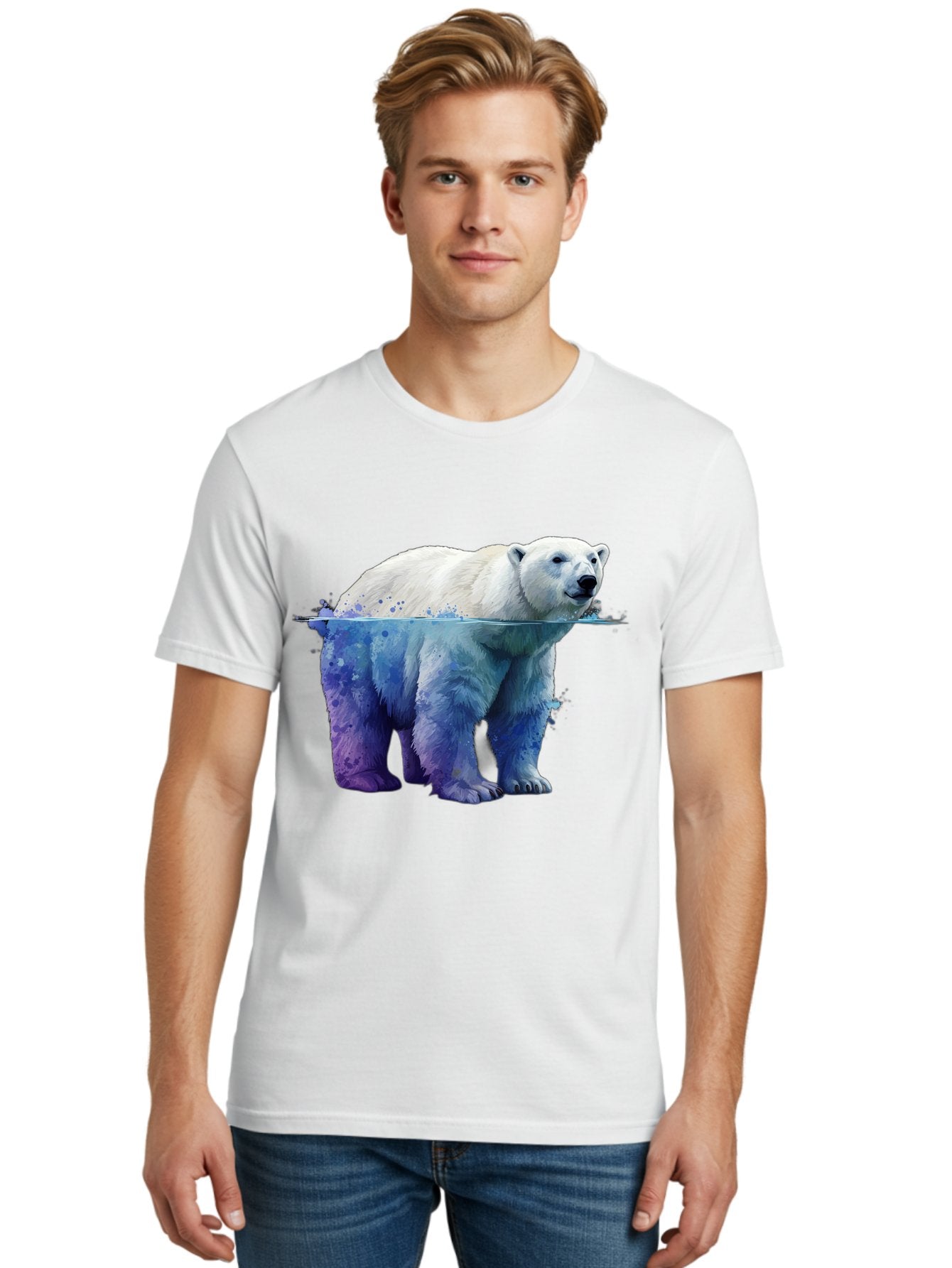 Polar-Bear-18 Men'S Graphic Tee, 100% Cotton, Comfortable Casual Summer Wear, Machine Washable, Vintage Camera, Old Camera, Antique Camera, Black Camera, Classic Photography, Photography Equipment, Nostalgic Device, Film Camera, Camera Art Baf371 21