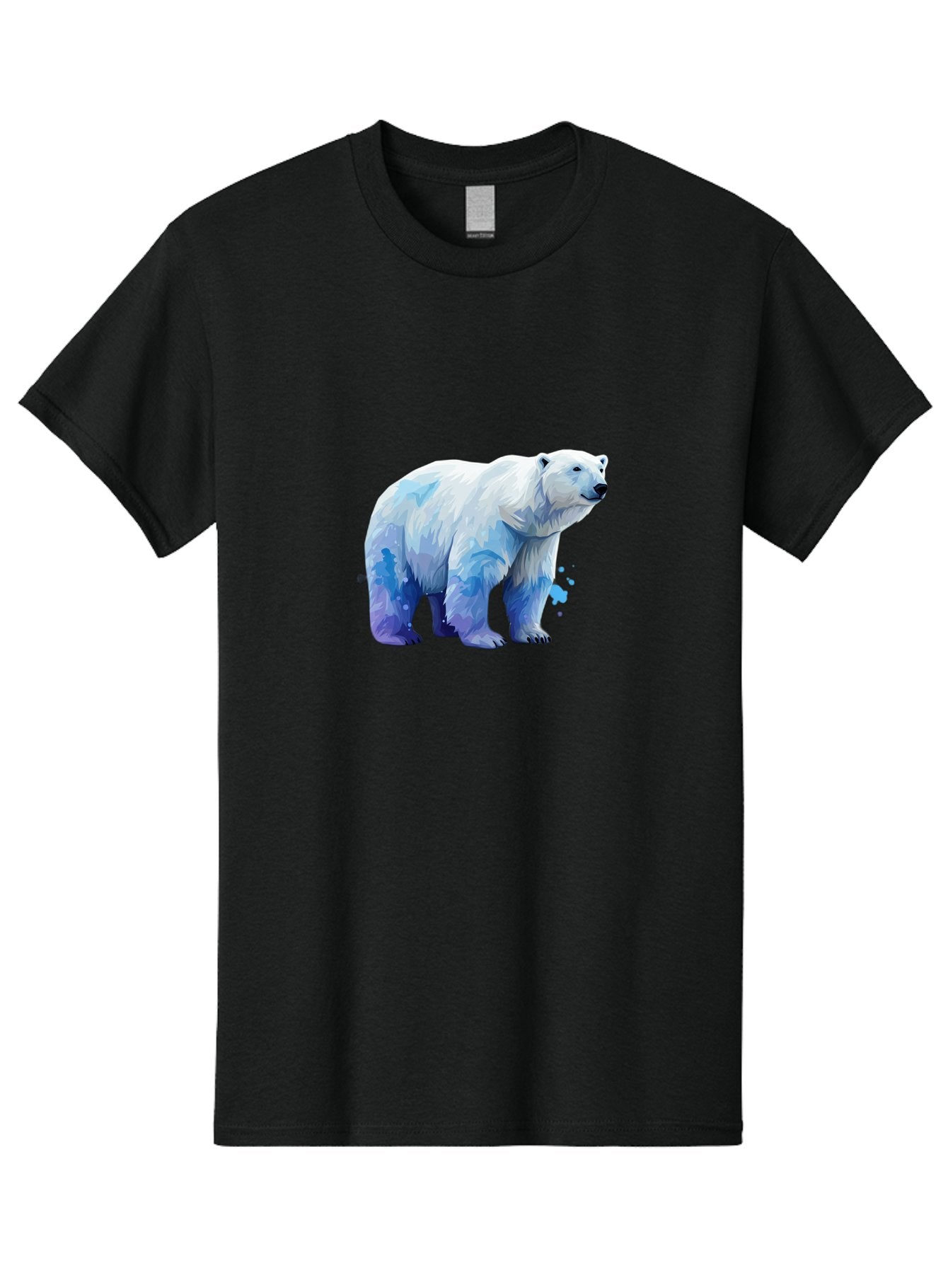 Polar-Bear-19 Men'S Graphic Tee, 100% Cotton, Comfortable Casual Summer Wear, Machine Washable, Vintage Camera, Old Camera, Antique Camera, Black Camera, Classic Photography, Photography Equipment, Nostalgic Device, Film Camera, Camera Art Baf372 6