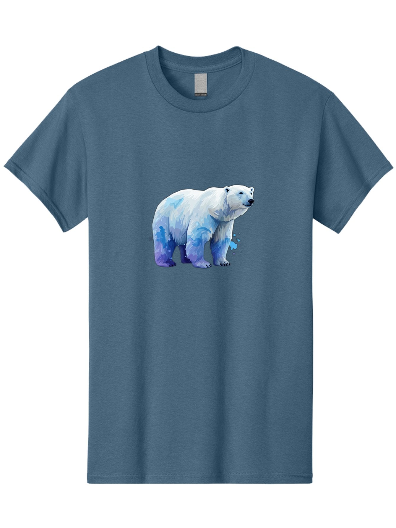 Polar-Bear-19 Men'S Graphic Tee, 100% Cotton, Comfortable Casual Summer Wear, Machine Washable, Vintage Camera, Old Camera, Antique Camera, Black Camera, Classic Photography, Photography Equipment, Nostalgic Device, Film Camera, Camera Art Baf372