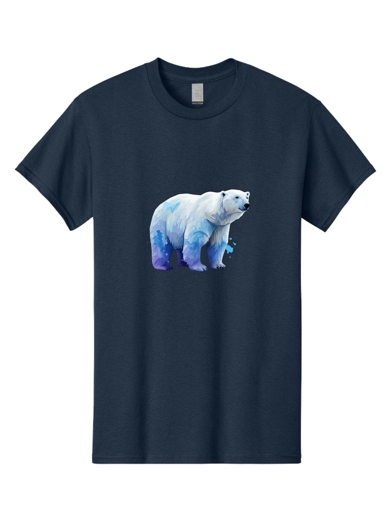 Polar-Bear-19 Men'S Graphic Tee, 100% Cotton, Comfortable Casual Summer Wear, Machine Washable, Vintage Camera, Old Camera, Antique Camera, Black Camera, Classic Photography, Photography Equipment, Nostalgic Device, Film Camera, Camera Art Baf372 3
