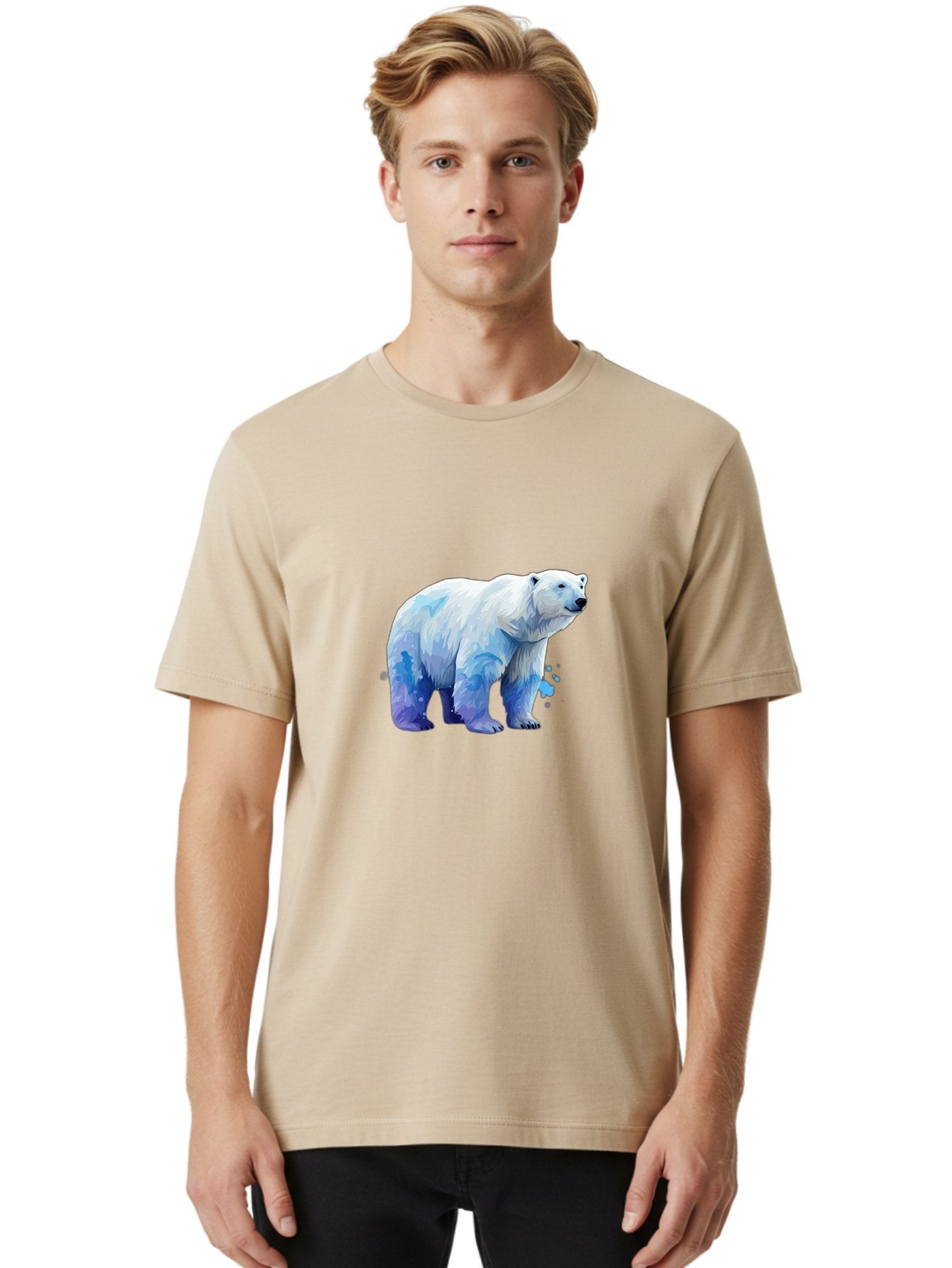Polar-Bear-19 Men'S Graphic Tee, 100% Cotton, Comfortable Casual Summer Wear, Machine Washable, Vintage Camera, Old Camera, Antique Camera, Black Camera, Classic Photography, Photography Equipment, Nostalgic Device, Film Camera, Camera Art Baf372 28