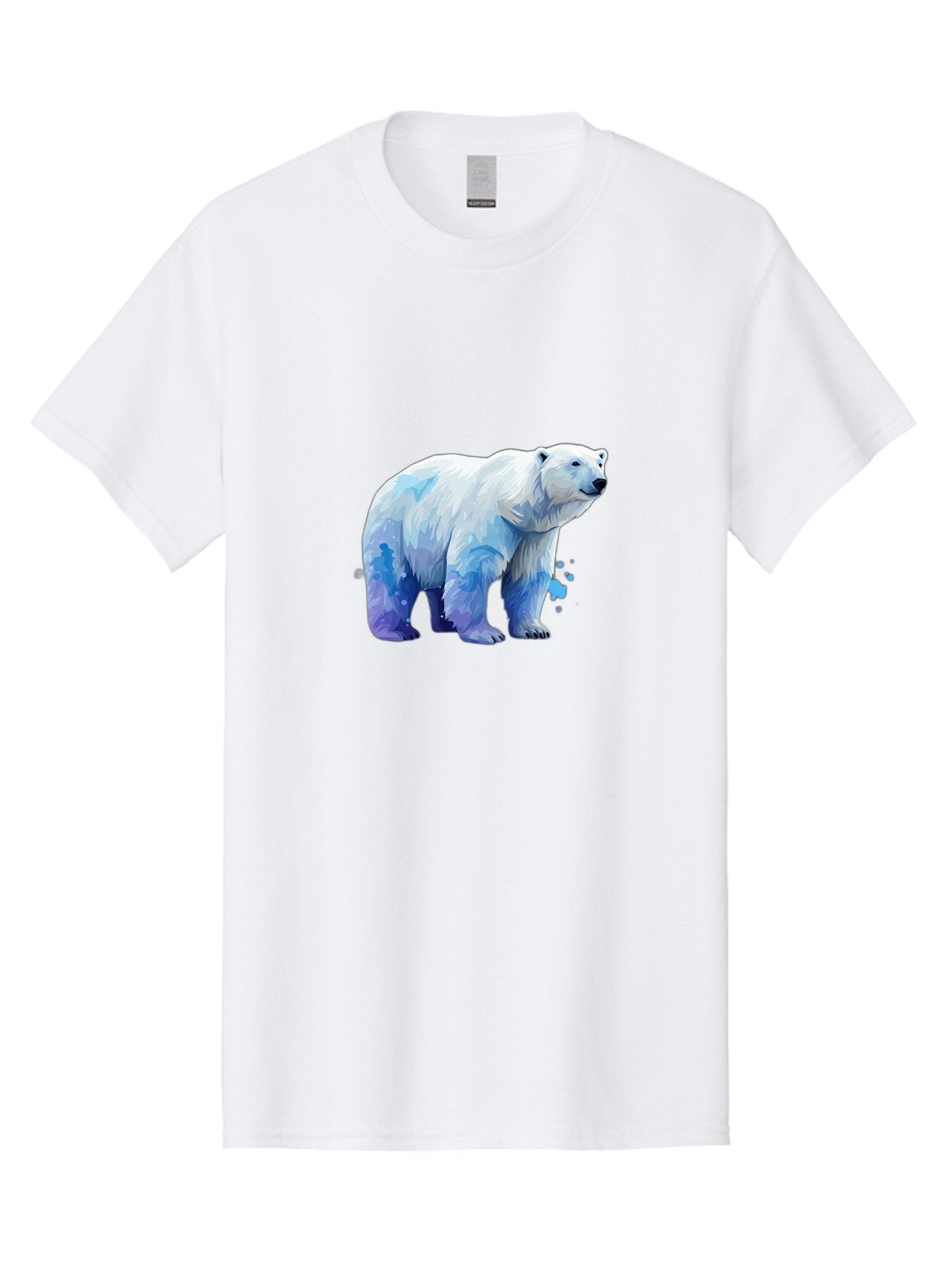 Polar-Bear-19 Men'S Graphic Tee, 100% Cotton, Comfortable Casual Summer Wear, Machine Washable, Vintage Camera, Old Camera, Antique Camera, Black Camera, Classic Photography, Photography Equipment, Nostalgic Device, Film Camera, Camera Art Baf372