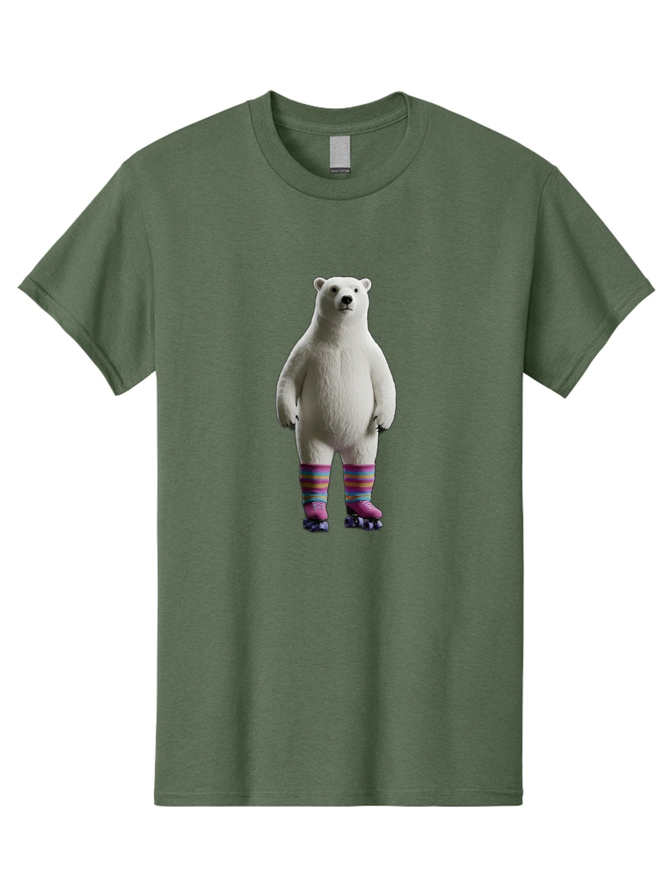 Polar-Bear-2 Men'S Graphic Tee, 100% Cotton, Comfortable Casual Summer Wear, Machine Washable, Vintage Camera, Old Camera, Antique Camera, Black Camera, Classic Photography, Photography Equipment, Nostalgic Device, Film Camera, Camera Art Baf373 6