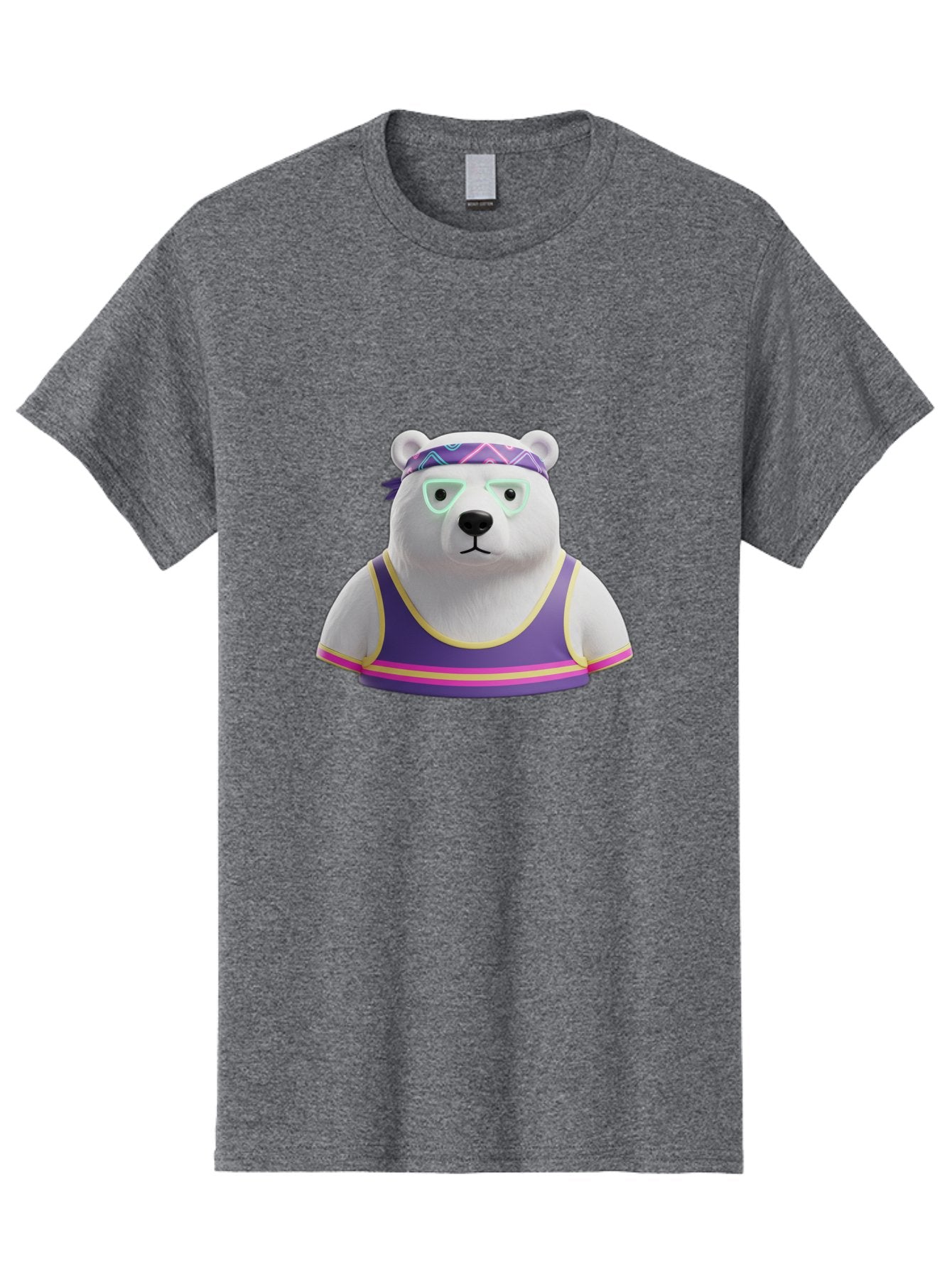Polar-Bear-3 Men'S Graphic Tee, 100% Cotton, Comfortable Casual Summer Wear, Machine Washable, Vintage Camera, Old Camera, Antique Camera, Black Camera, Classic Photography, Photography Equipment, Nostalgic Device, Film Camera, Camera Art Baf375 13