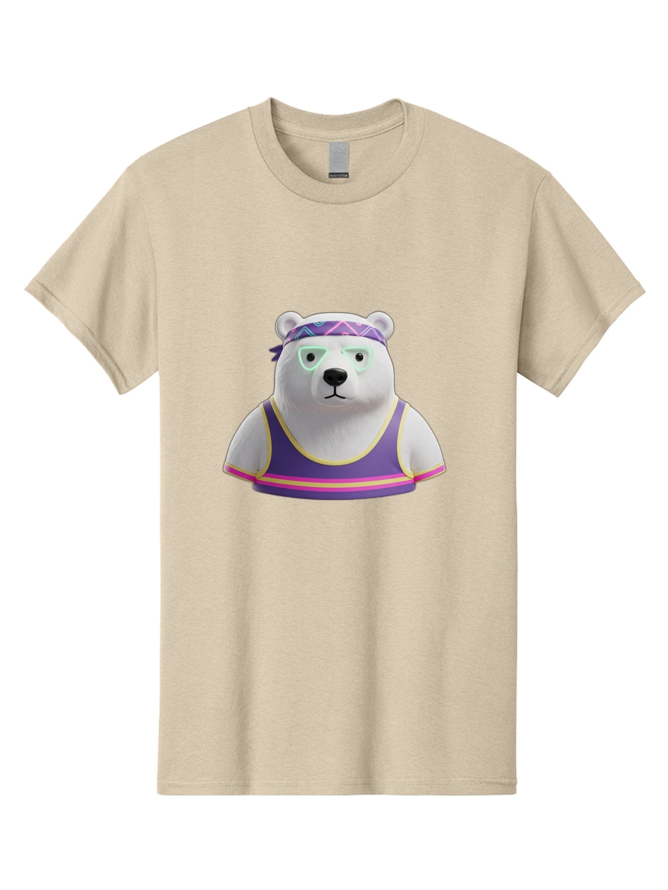 Polar-Bear-3 Men'S Graphic Tee, 100% Cotton, Comfortable Casual Summer Wear, Machine Washable, Vintage Camera, Old Camera, Antique Camera, Black Camera, Classic Photography, Photography Equipment, Nostalgic Device, Film Camera, Camera Art Baf375 15