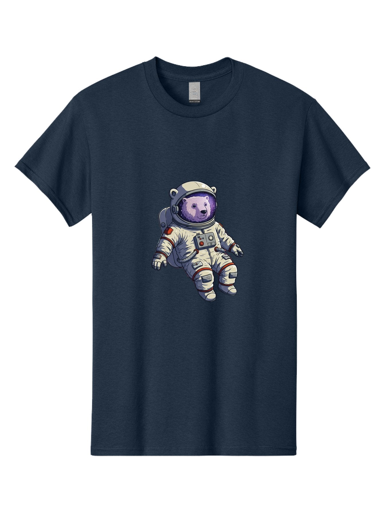 Polar-Bear-Astronaut-1 Men'S Graphic Tee, 100% Cotton, Comfortable Casual Summer Wear, Machine Washable, Vintage Camera, Old Camera, Antique Camera, Black Camera, Classic Photography, Photography Equipment, Nostalgic Device, Film Camera, Baf382 3
