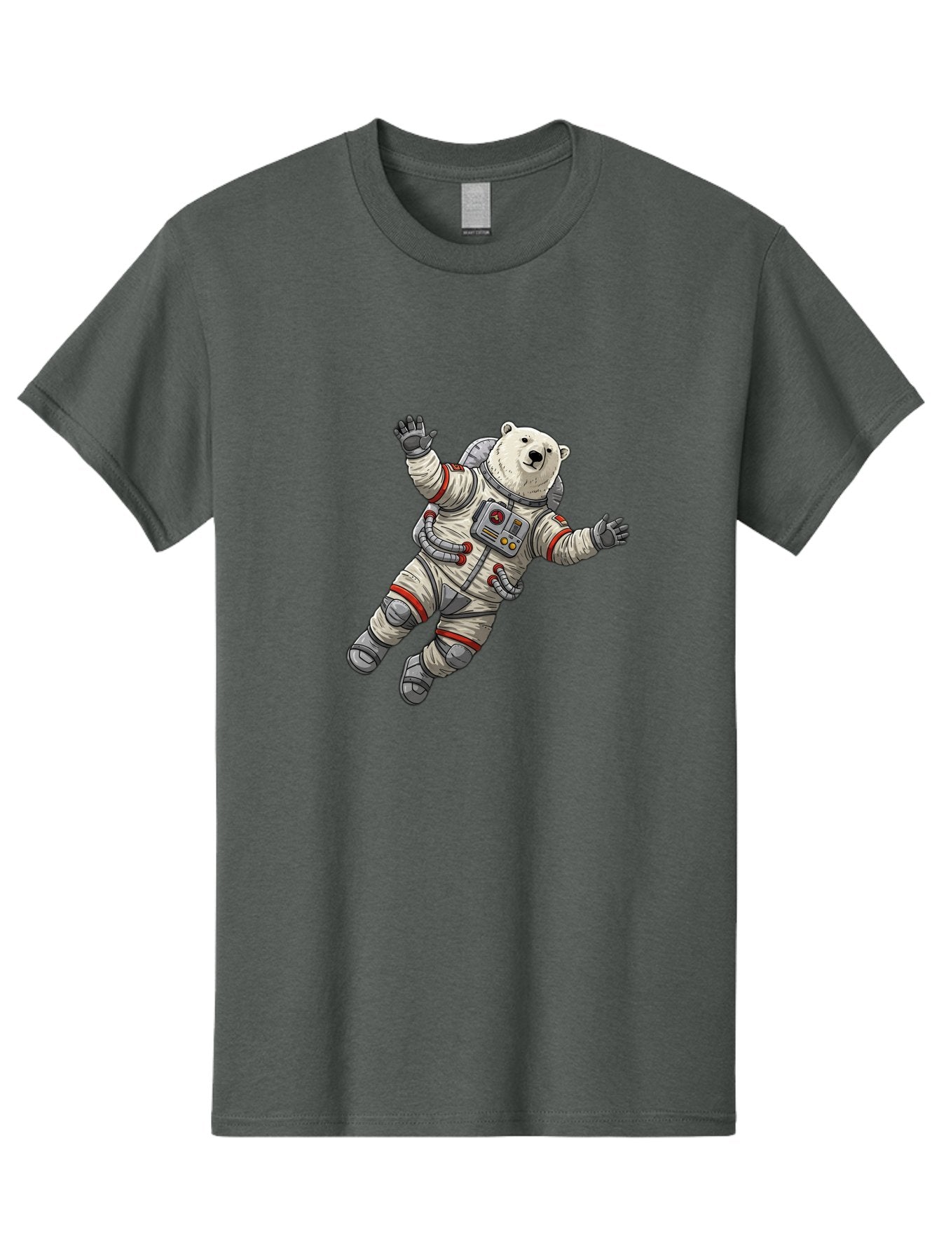 Polar-Bear-Astronaut-3 Men'S Graphic Tee, 100% Cotton, Comfortable Casual Summer Wear, Machine Washable, Vintage Camera, Old Camera, Antique Camera, Black Camera, Classic Photography, Photography Equipment, Nostalgic Device, Film Camera, Baf384 4