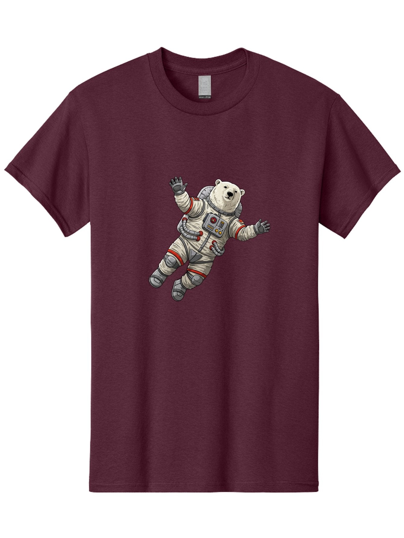 Polar-Bear-Astronaut-3 Men'S Graphic Tee, 100% Cotton, Comfortable Casual Summer Wear, Machine Washable, Vintage Camera, Old Camera, Antique Camera, Black Camera, Classic Photography, Photography Equipment, Nostalgic Device, Film Camera, Baf384 7
