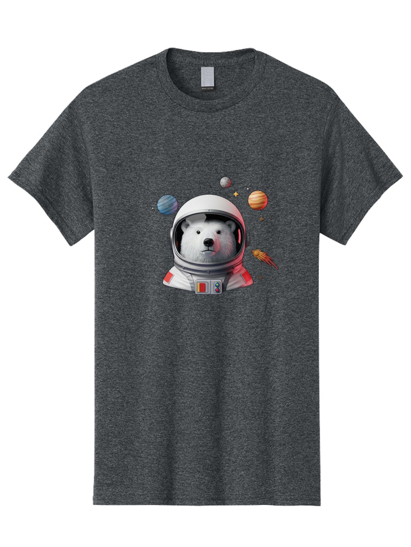 Polar-Bear-Astronaut-4 Men'S Graphic Tee, 100% Cotton, Comfortable Casual Summer Wear, Machine Washable, Vintage Camera, Old Camera, Antique Camera, Black Camera, Classic Photography, Photography Equipment, Nostalgic Device, Film Camera, Baf385 9