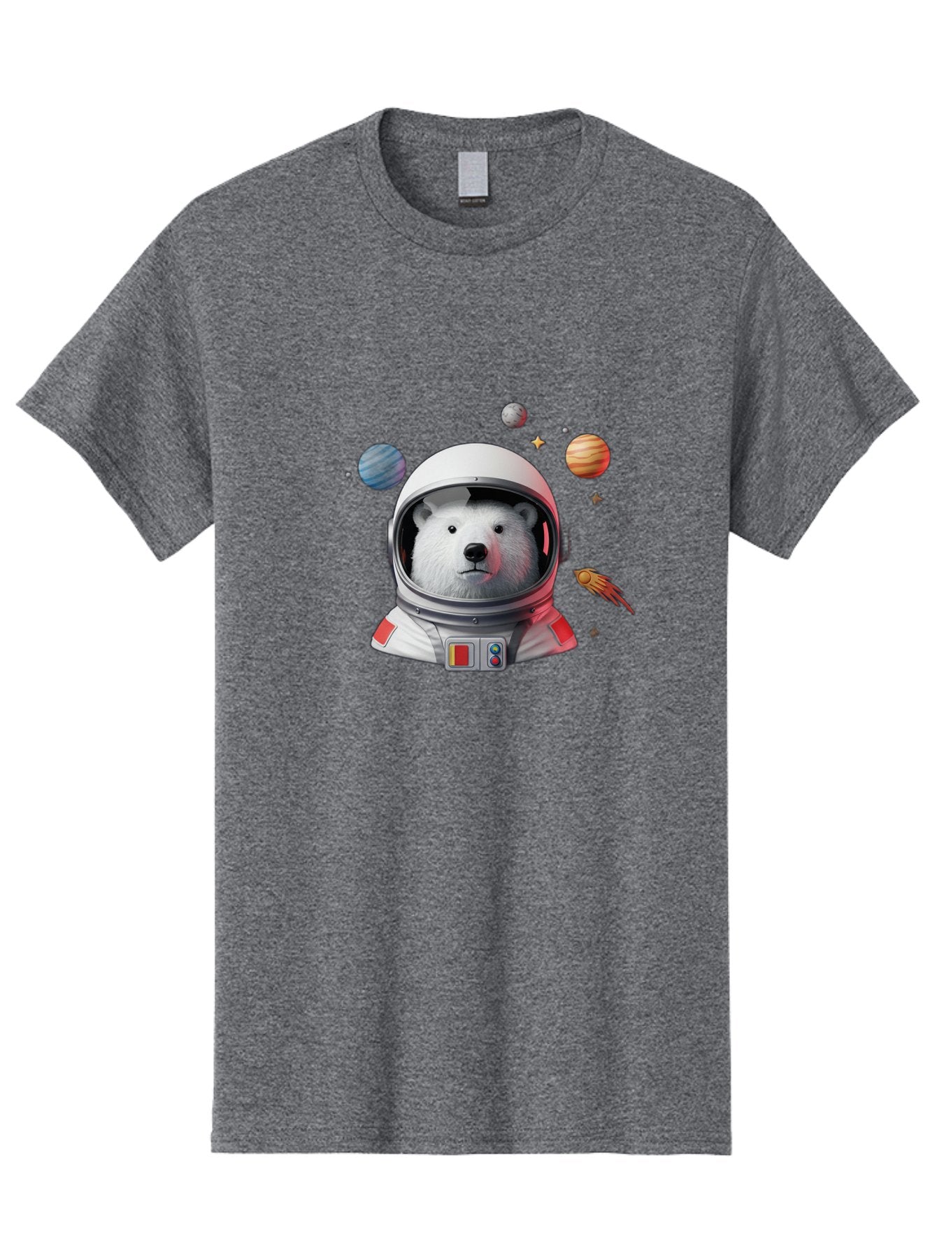 Polar-Bear-Astronaut-4 Men'S Graphic Tee, 100% Cotton, Comfortable Casual Summer Wear, Machine Washable, Vintage Camera, Old Camera, Antique Camera, Black Camera, Classic Photography, Photography Equipment, Nostalgic Device, Film Camera, Baf385 12