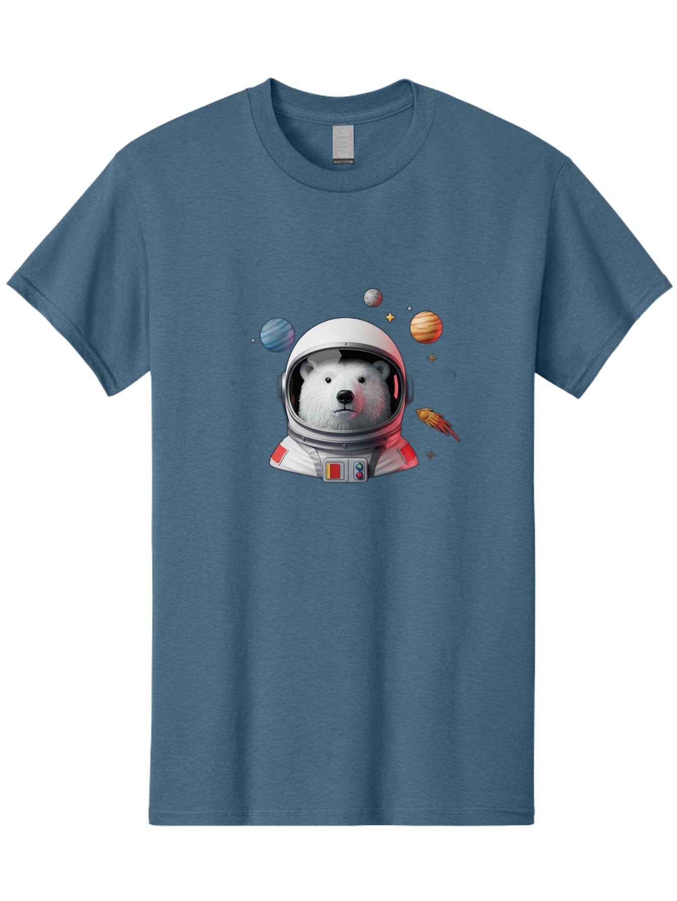 Polar-Bear-Astronaut-4 Men'S Graphic Tee, 100% Cotton, Comfortable Casual Summer Wear, Machine Washable, Vintage Camera, Old Camera, Antique Camera, Black Camera, Classic Photography, Photography Equipment, Nostalgic Device, Film Camera, Baf385 10