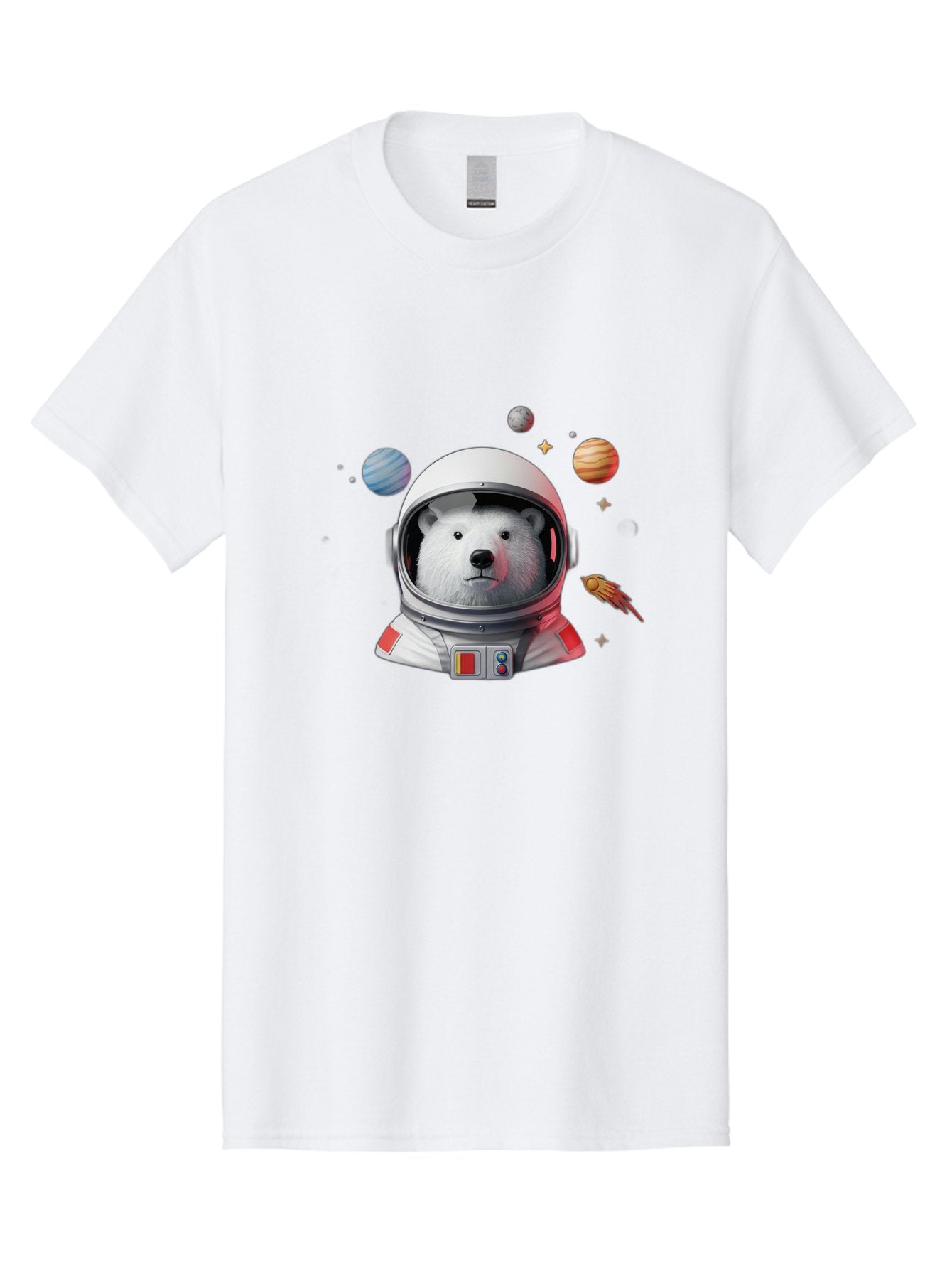 Polar-Bear-Astronaut-4 Men'S Graphic Tee, 100% Cotton, Comfortable Casual Summer Wear, Machine Washable, Vintage Camera, Old Camera, Antique Camera, Black Camera, Classic Photography, Photography Equipment, Nostalgic Device, Film Camera, Baf385 3